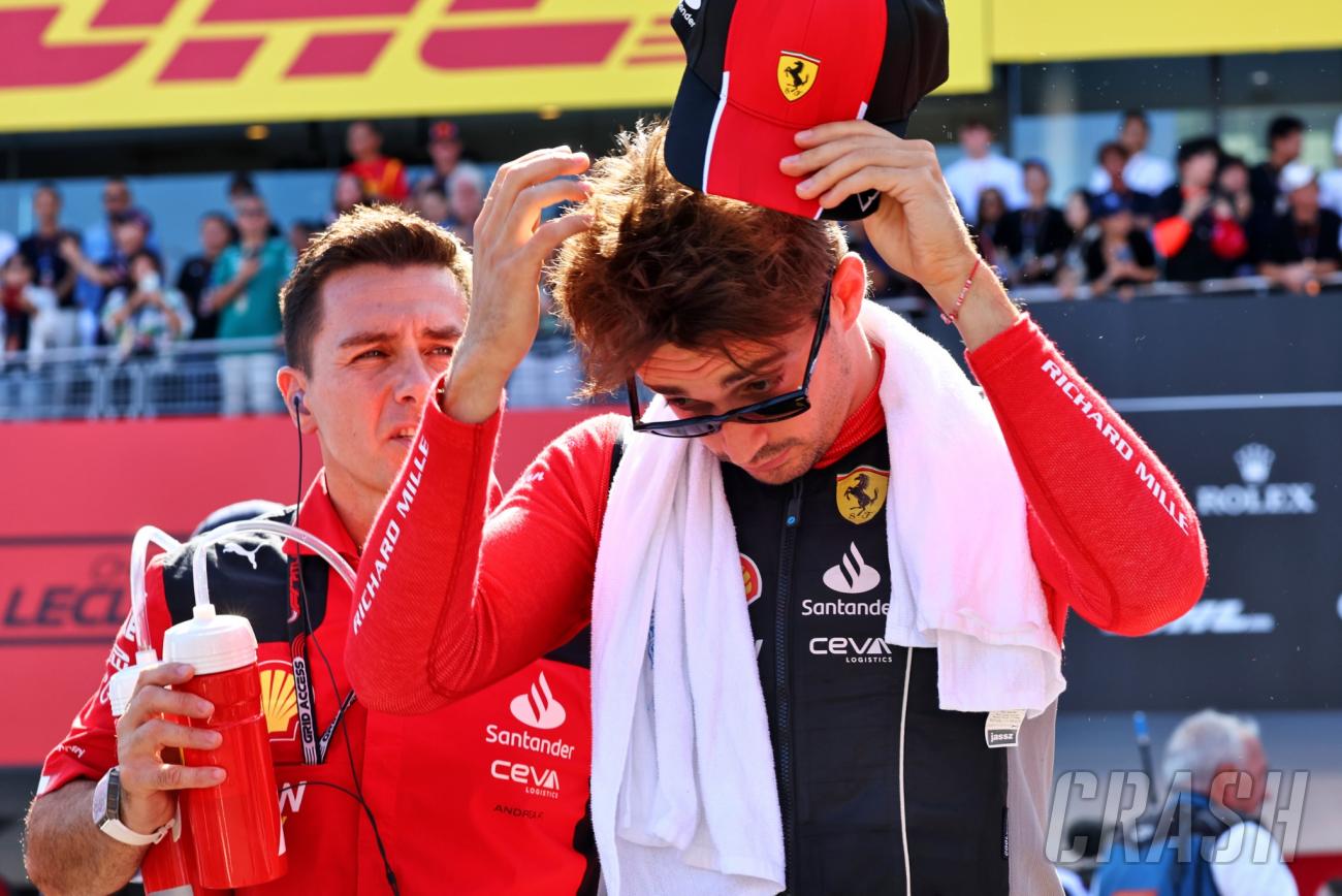 Charles Leclerc at the 2023 Japanese Grand Prix