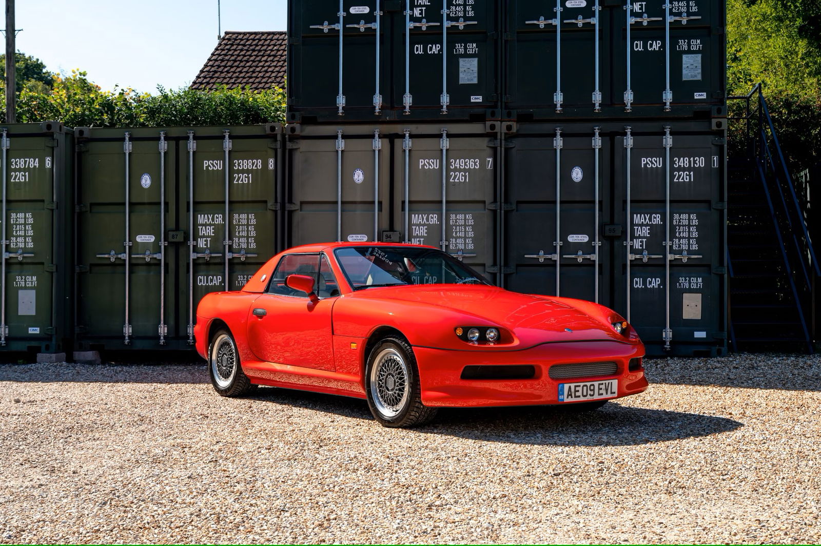 Red Series 2 AC Ace parked