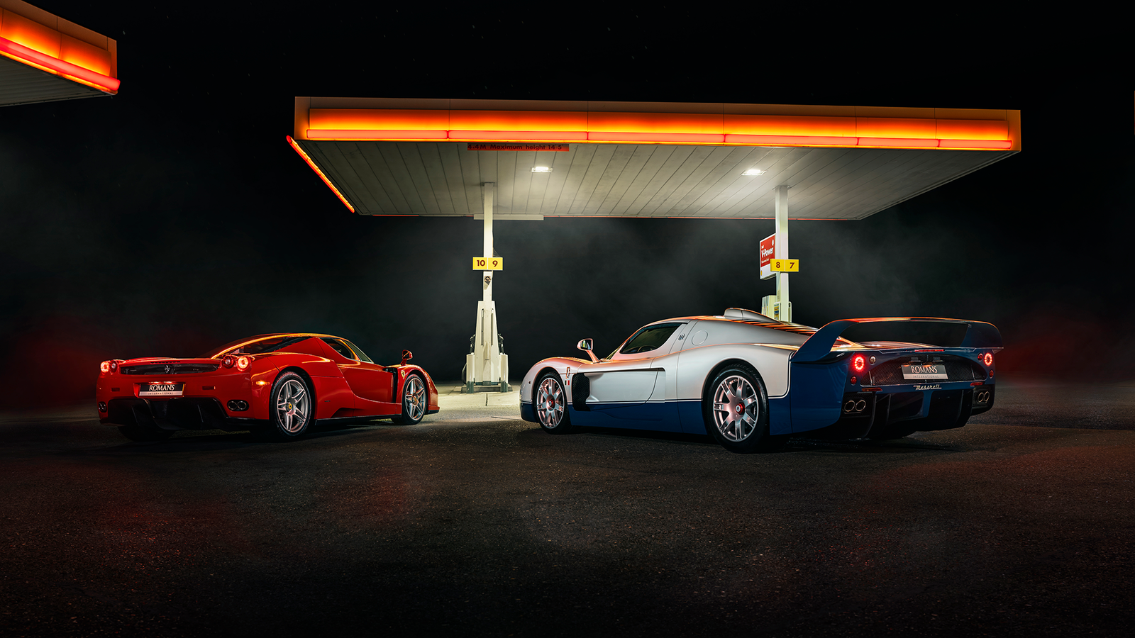 This Delivery Mileage Ferrari Enzo and Maserati MC12 Pairing Will Cost You £10m