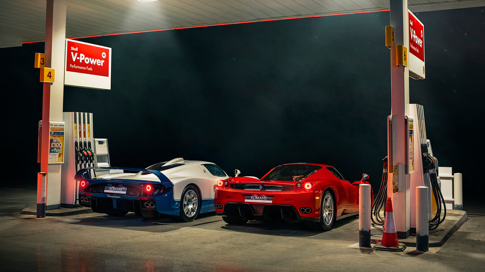 Both hypercars are on delivery mileage - which feels a bit of a shame...