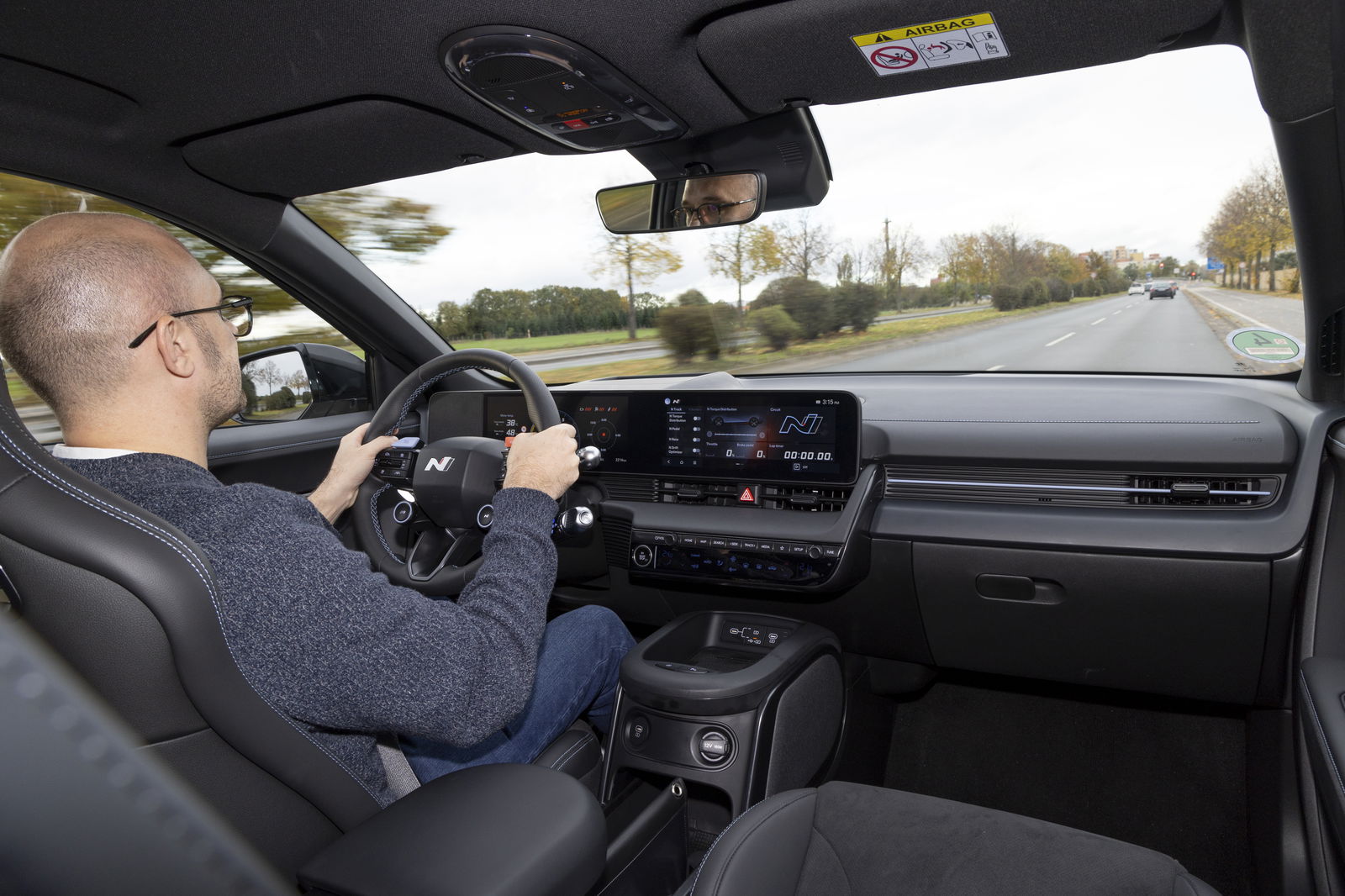 Driving the new Hyundai Ioniq 5 N