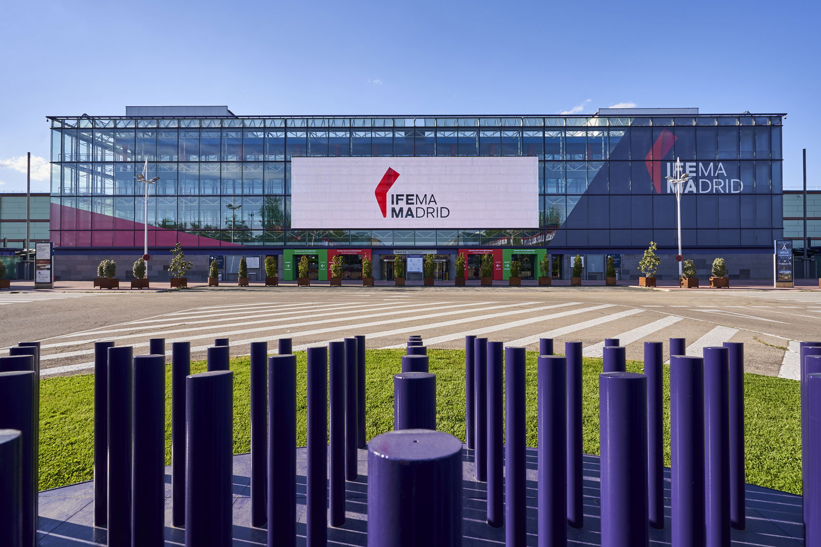 The IFEMA convention centre, around which the Madrid Street Circuit will run