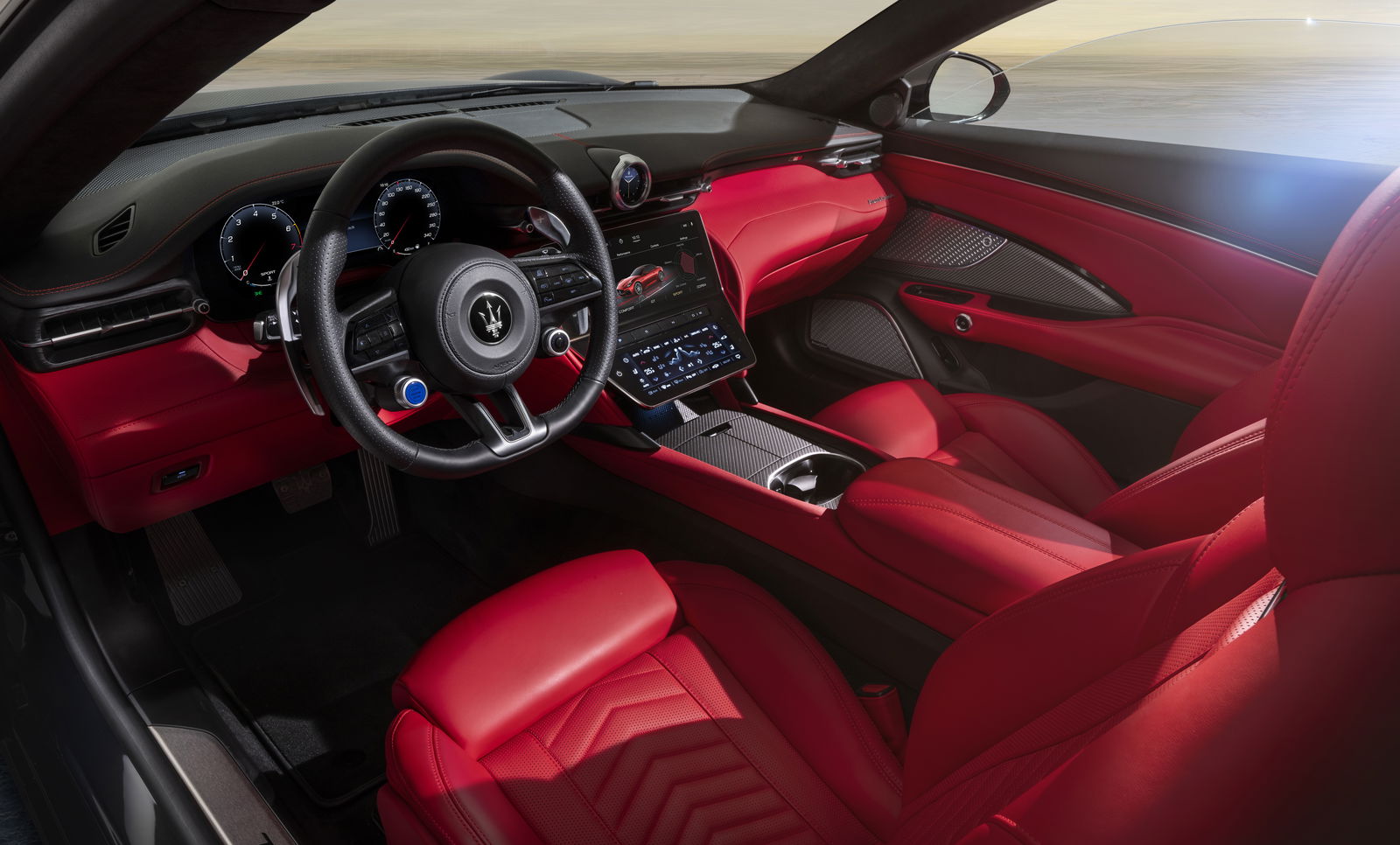 Maserati GranCabrio Trofeo, interior