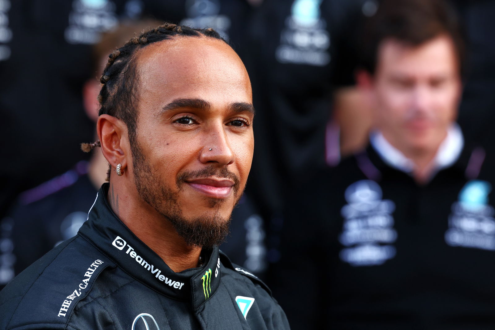 Lewis Hamilton at the 2023 Abu Dhabi Grand Prix