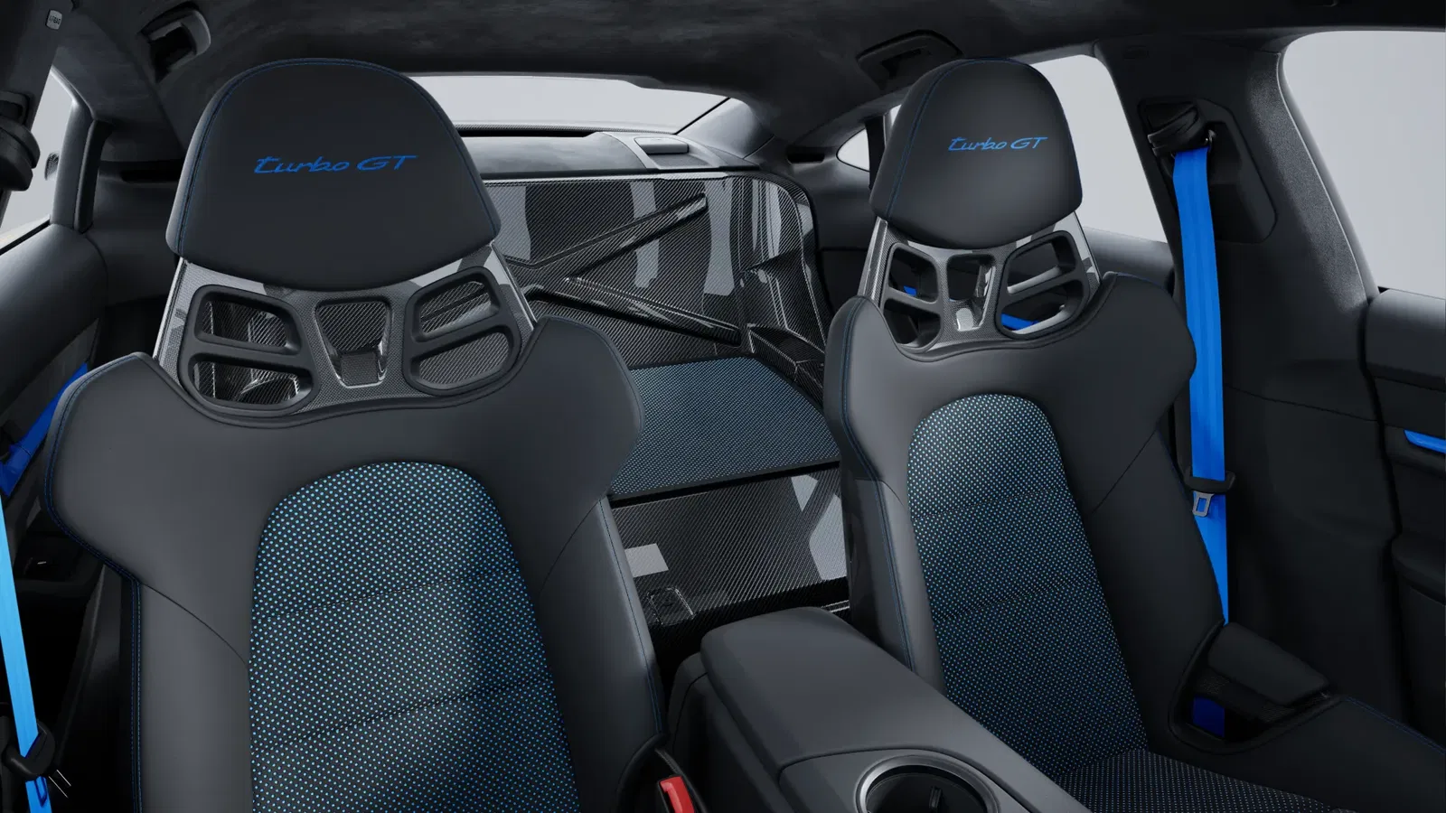 Porsche Taycan Turbo GT interior