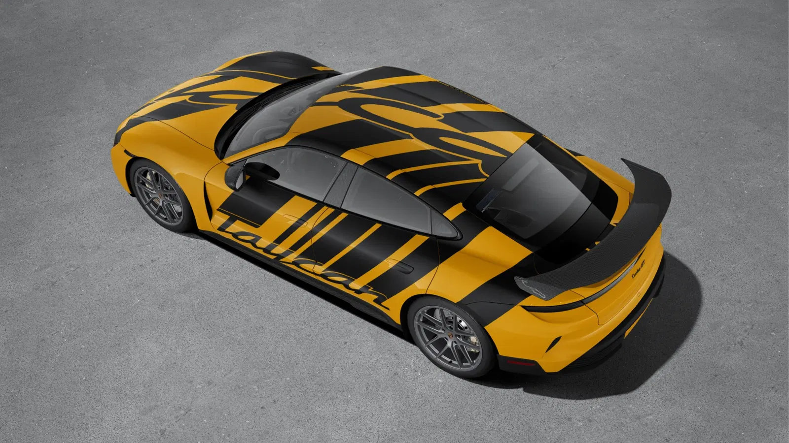 Porsche Taycan Turbo GT in Signal Yellow