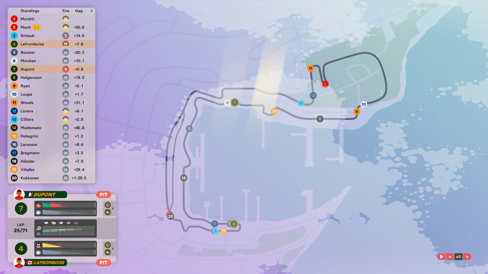 Golden Lap Is A Minimalistic ‘70s-Inspired Take On F1 Manager