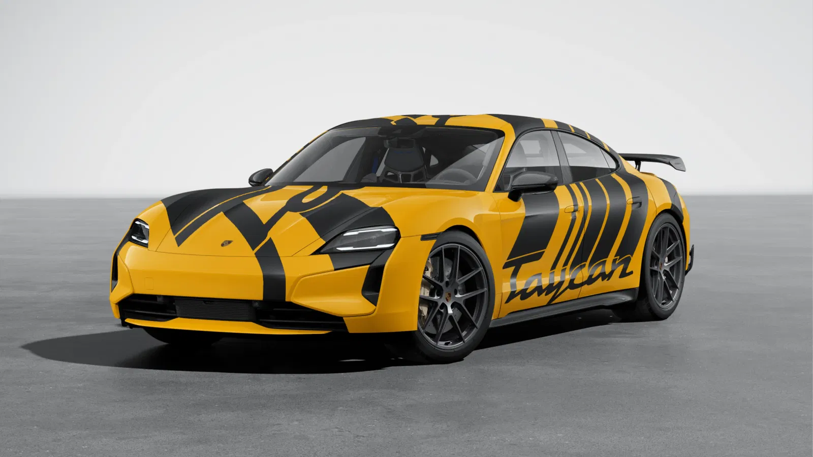 Porsche Taycan Turbo GT in Signal Yellow