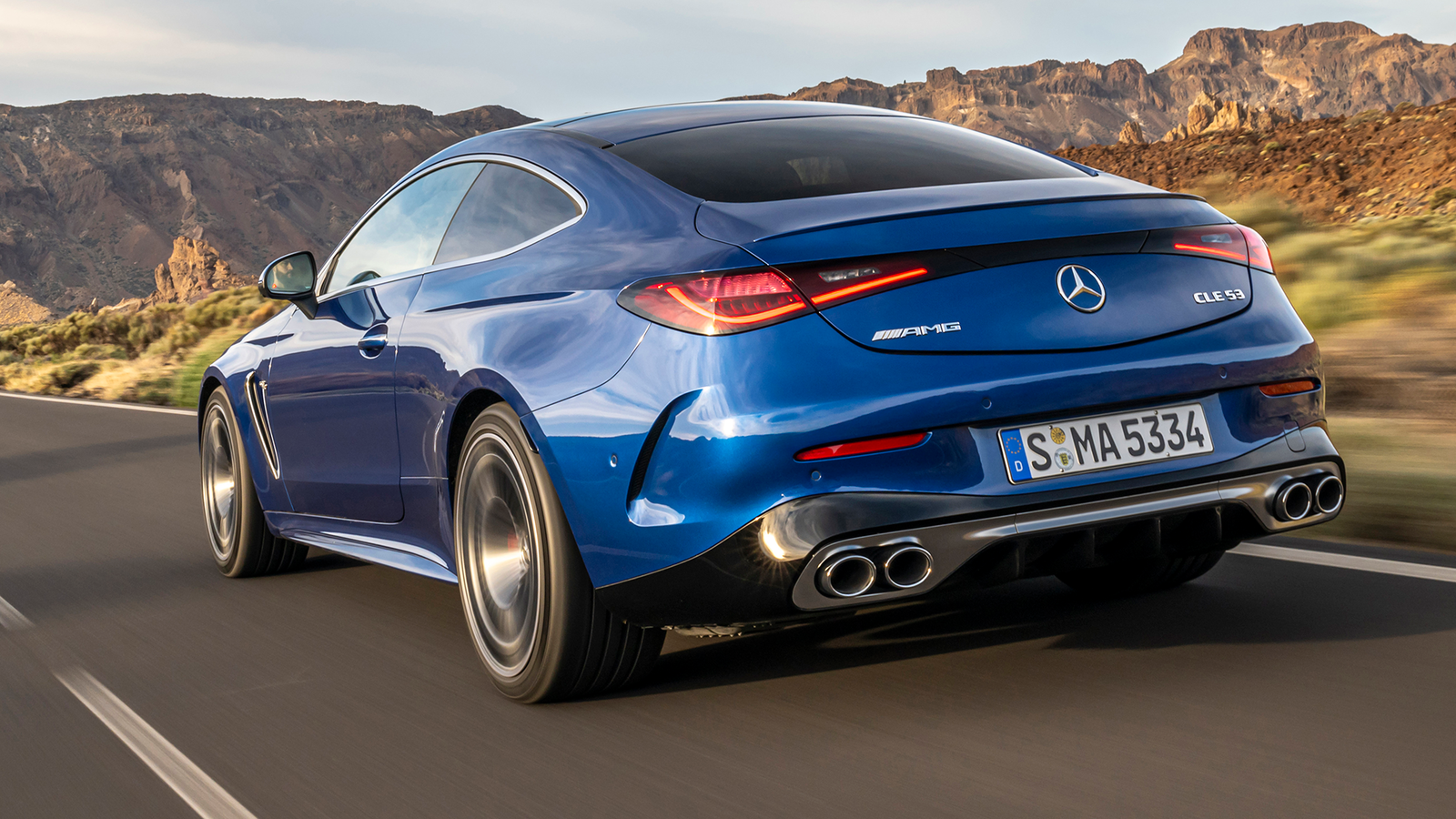 Mercedes-AMG CLE 53, rear 3/4