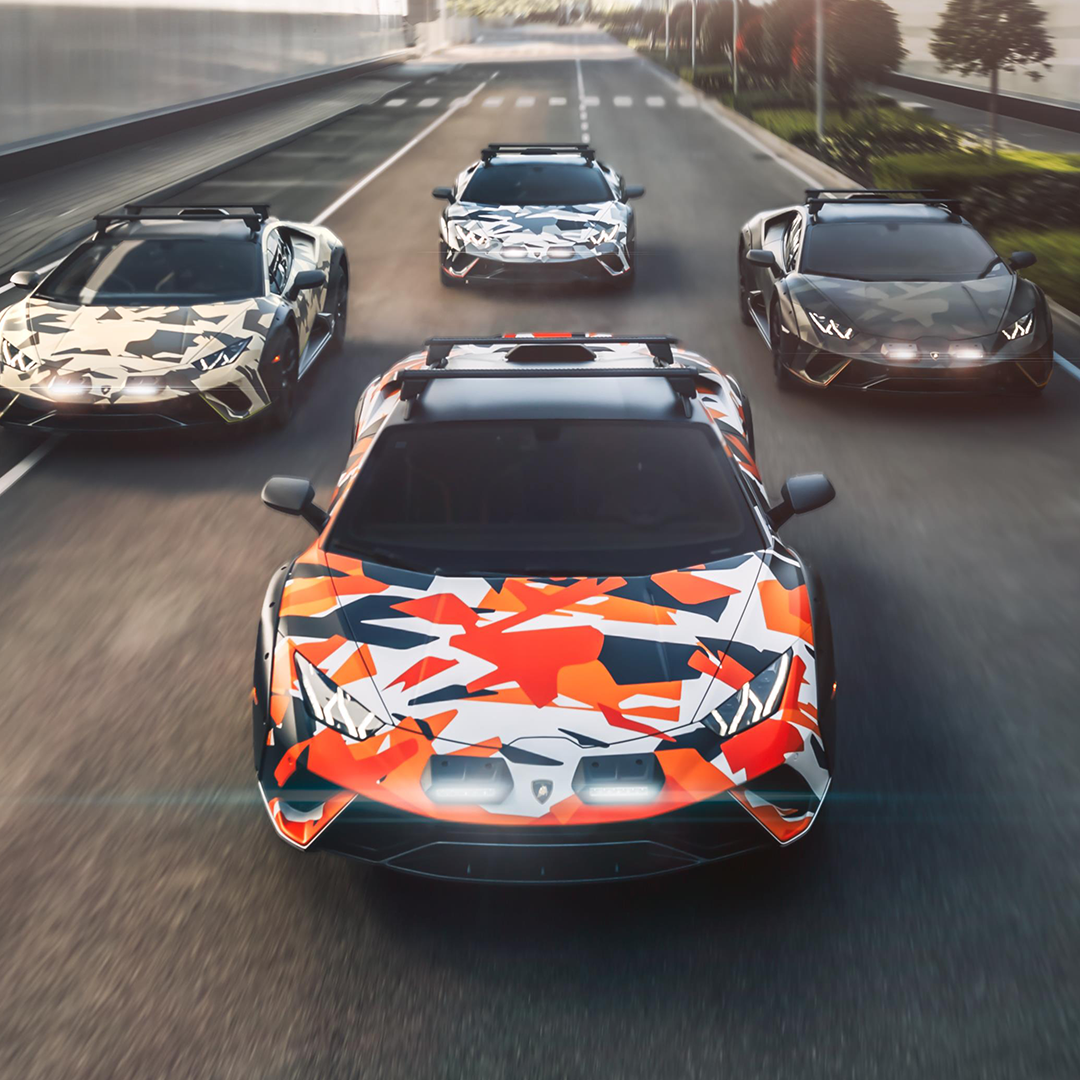 Lamborghini Huracan Sterrato Gets All Camo'd Up For Special-Special Edition  | CarThrottle, image size:1080x1080