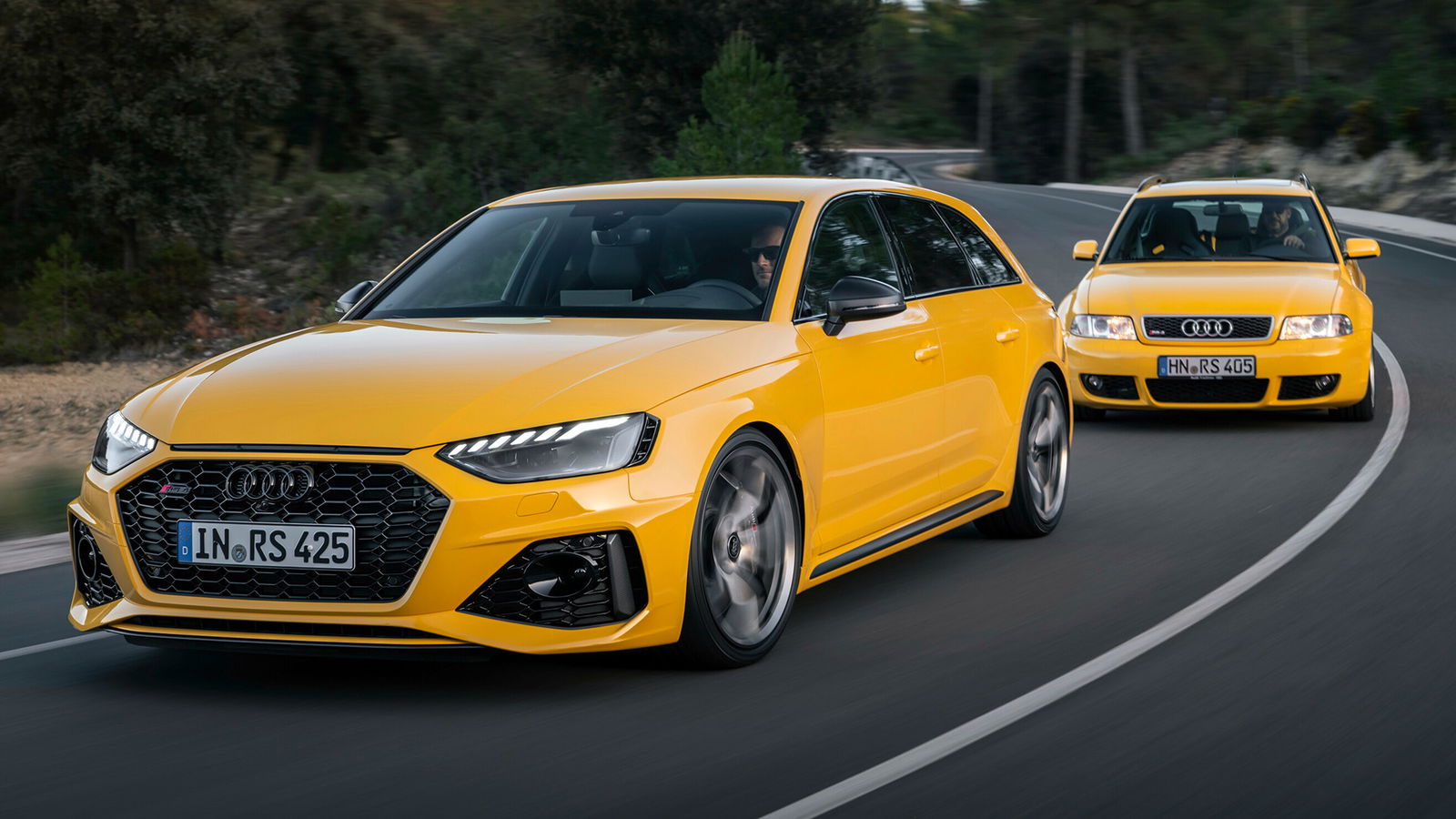 Audi RS4 Edition 25 Years and Audi RS4 B5