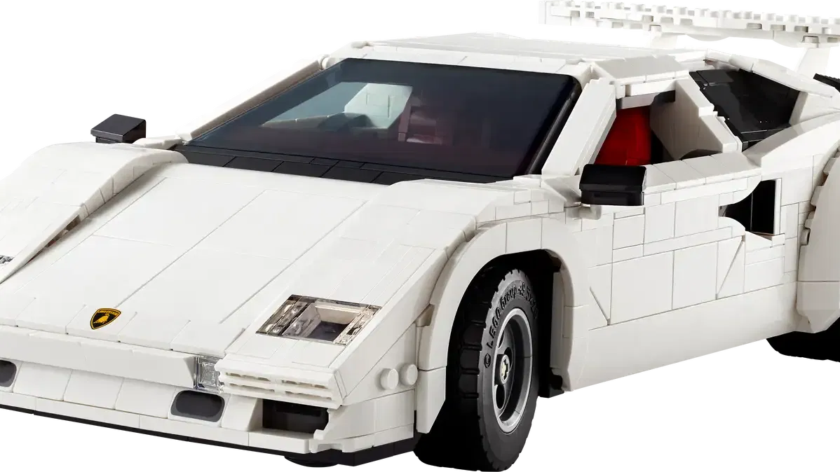 Lego Icons Lamborghini Countach - front