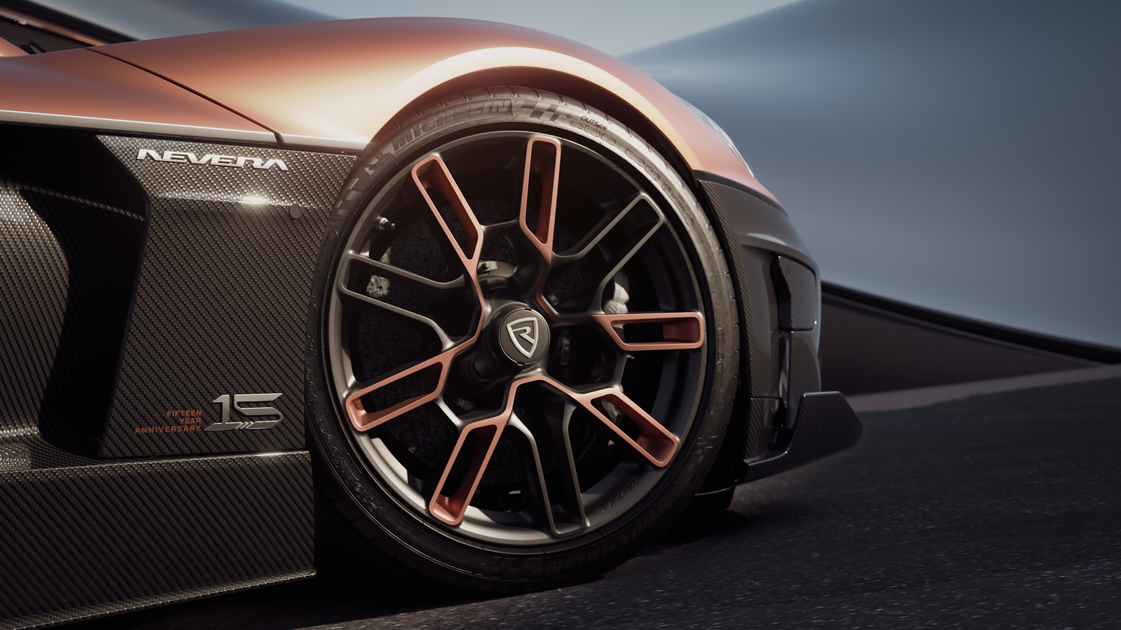 Rimac Nevera 15th Anniversary Edition - wheel detail