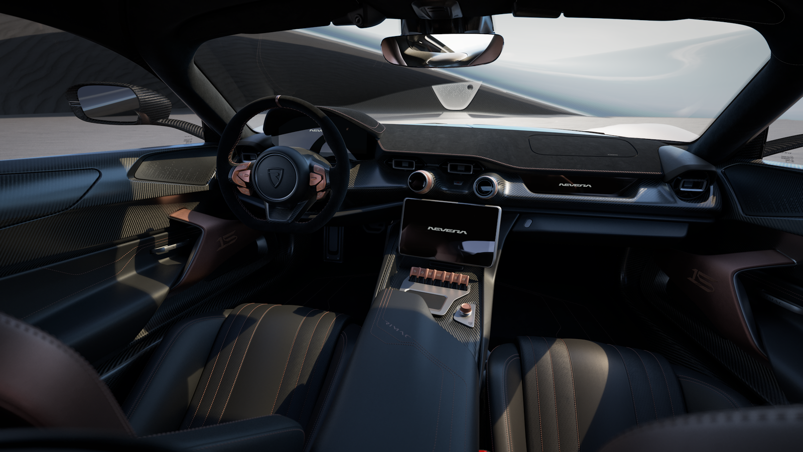 Rimac Nevera 15th Anniversary Edition - interior