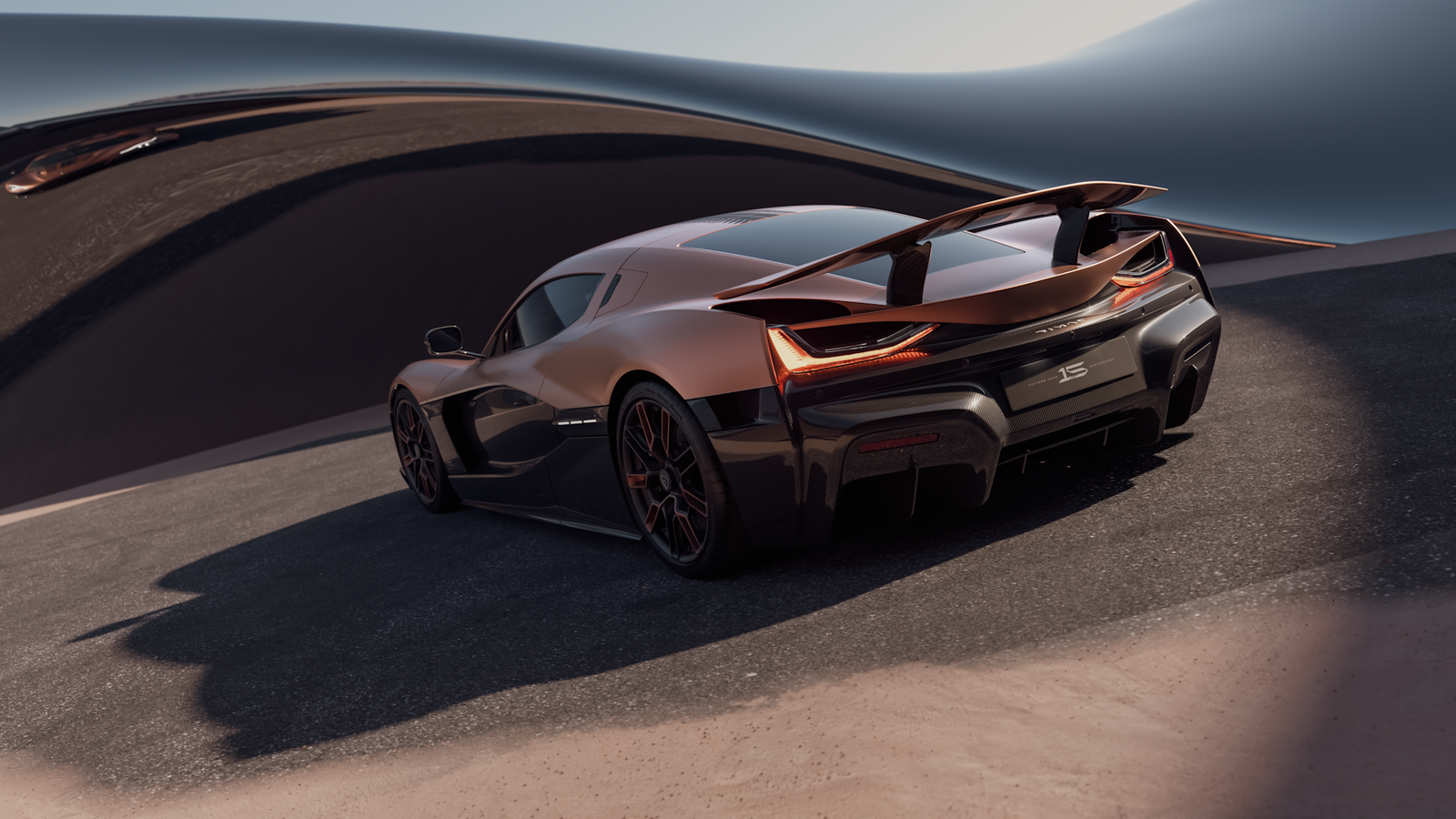 Rimac Nevera 15th Anniversary Edition - rear
