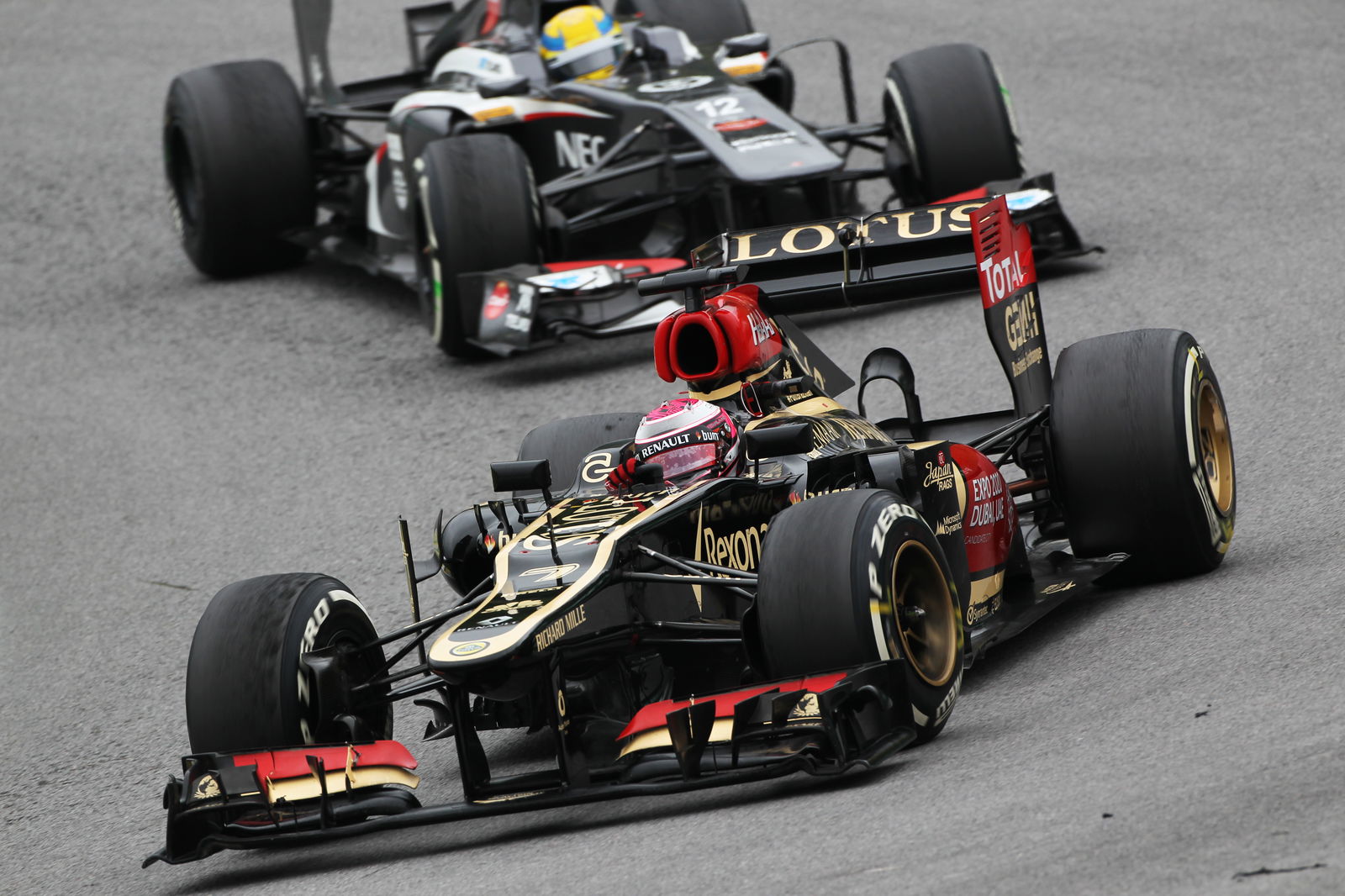 Kovalainen driving for Lotus in 2013 / XPB Images