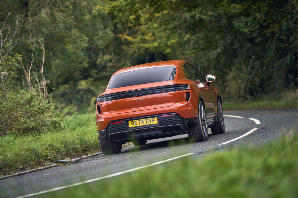 Porsche Macan Turbo EV - rear