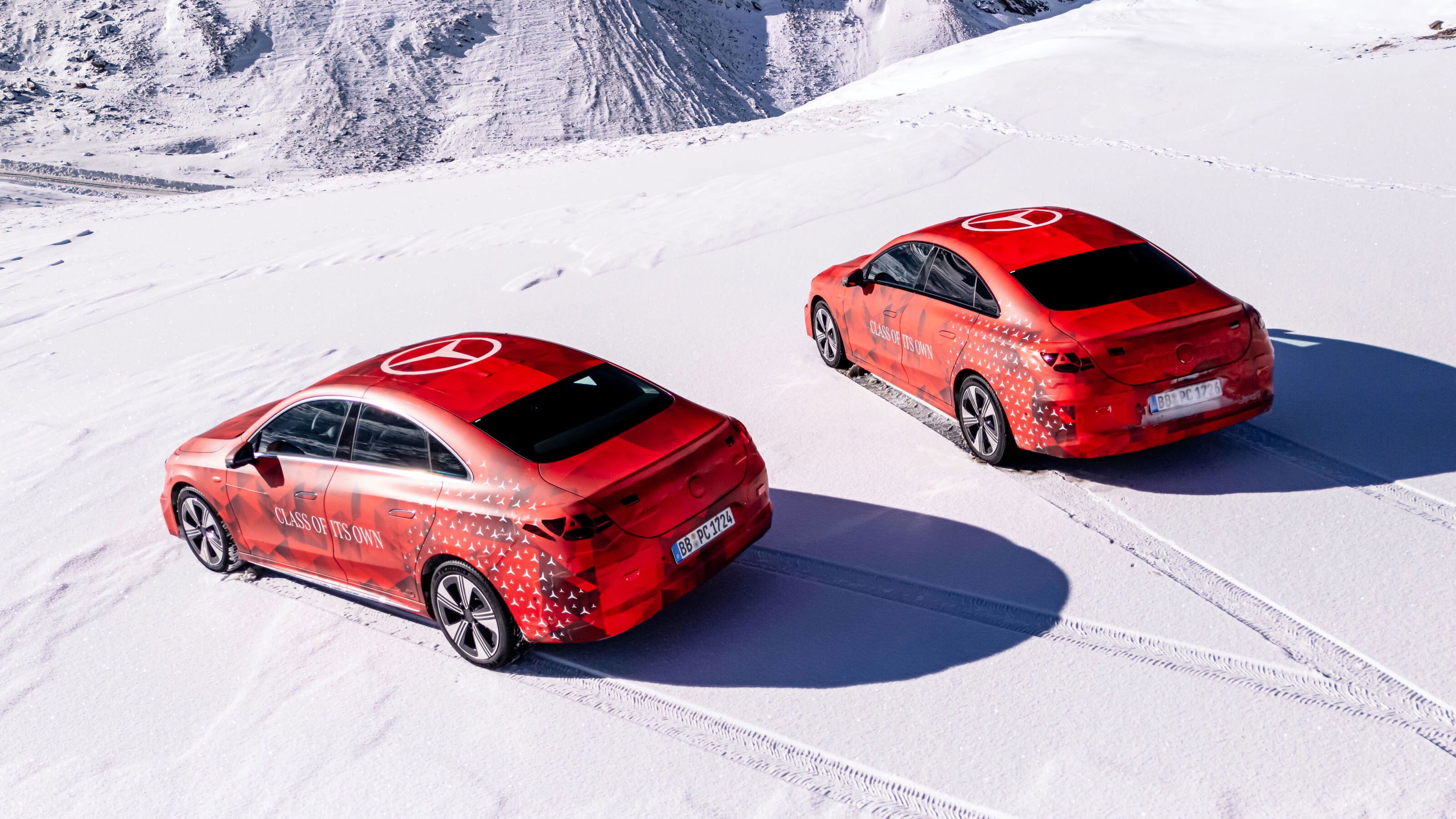 Mercedes-Benz CLA prototypes