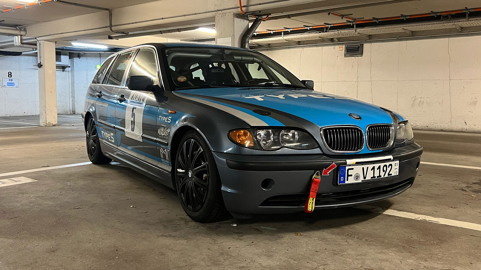 Until the Twingo is ready, Rauh will run this 330d in the NLS