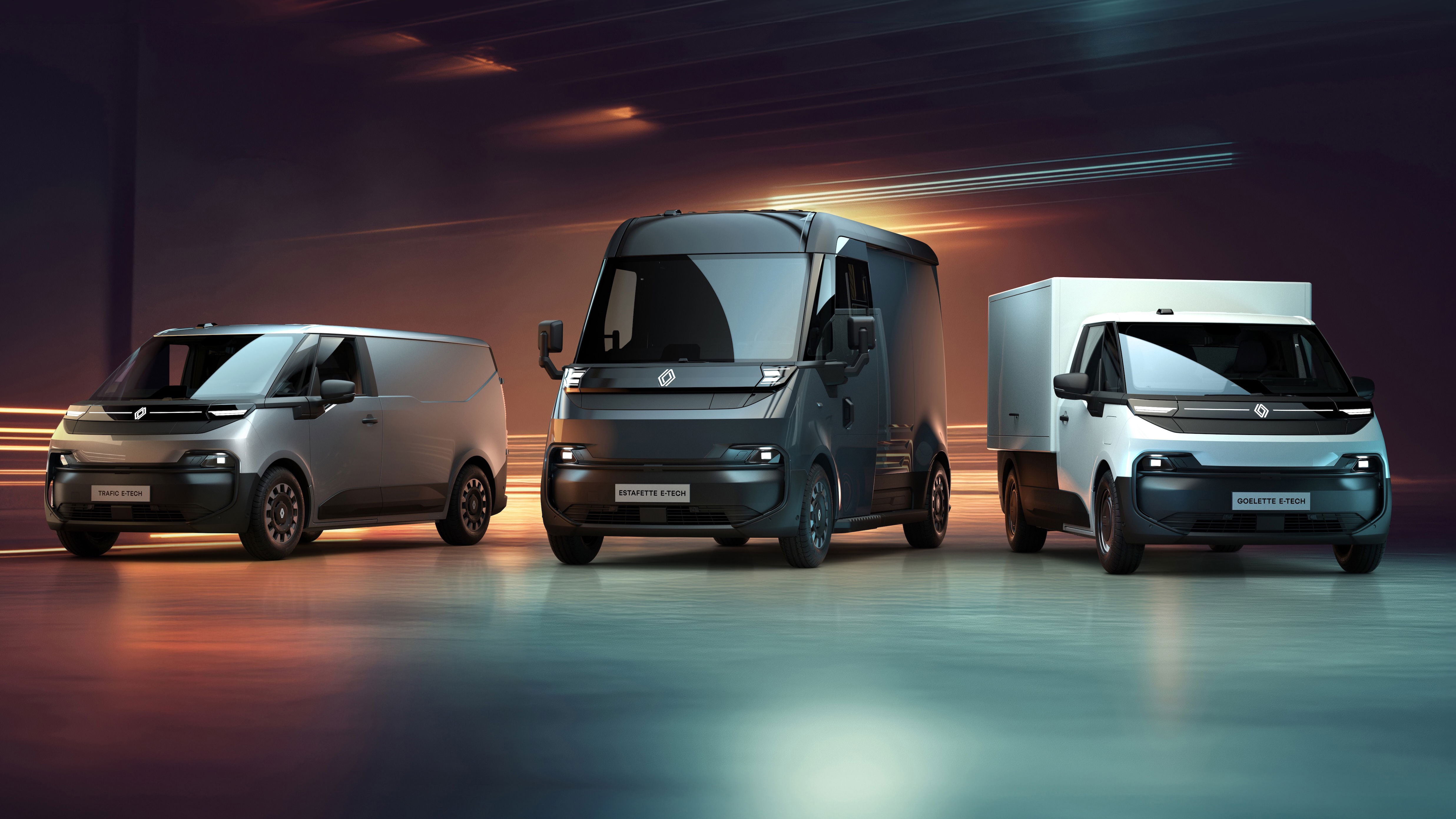 Renault Trafic, Estafette and Goelette