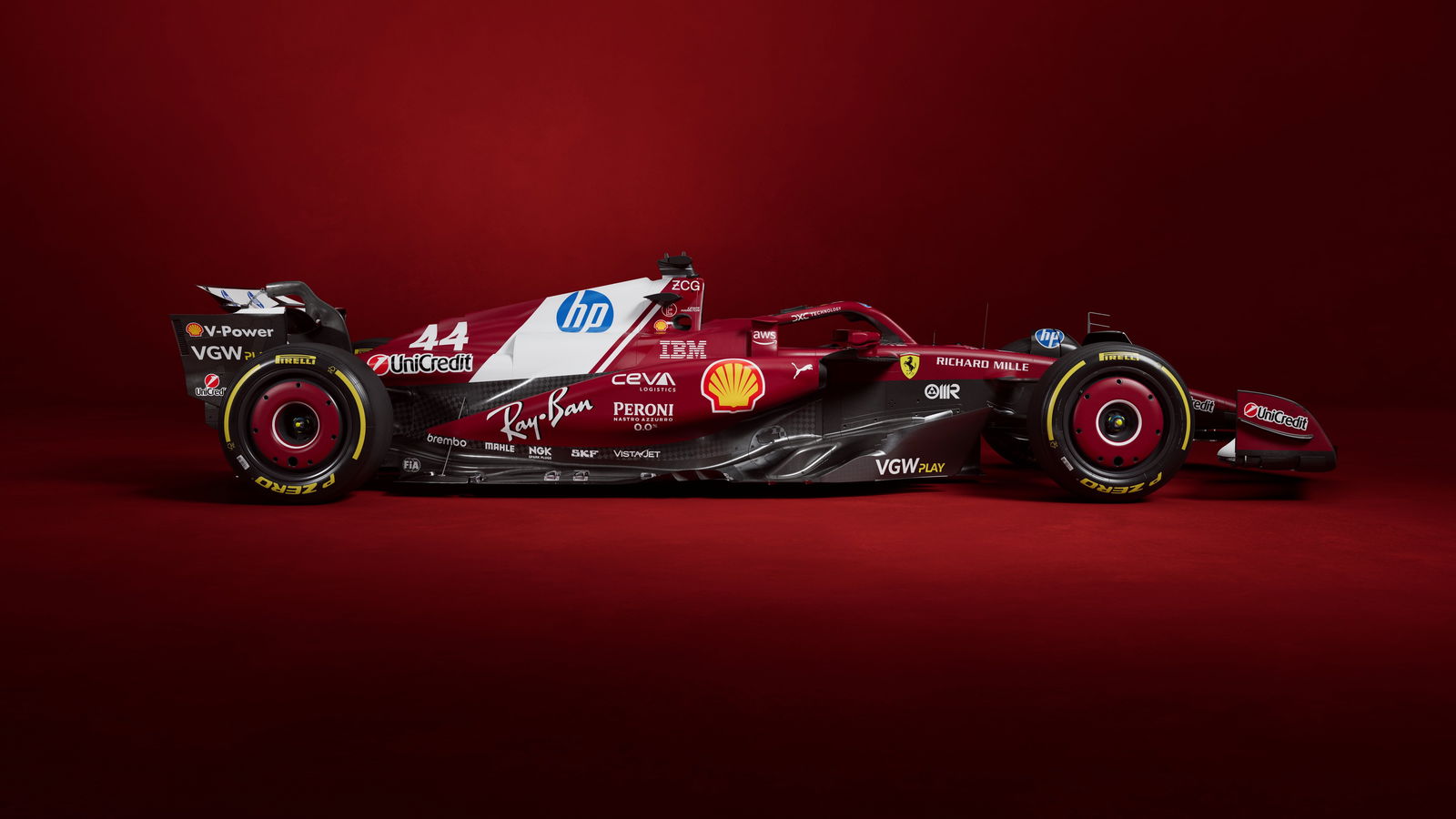 2025 Ferrari F1 car