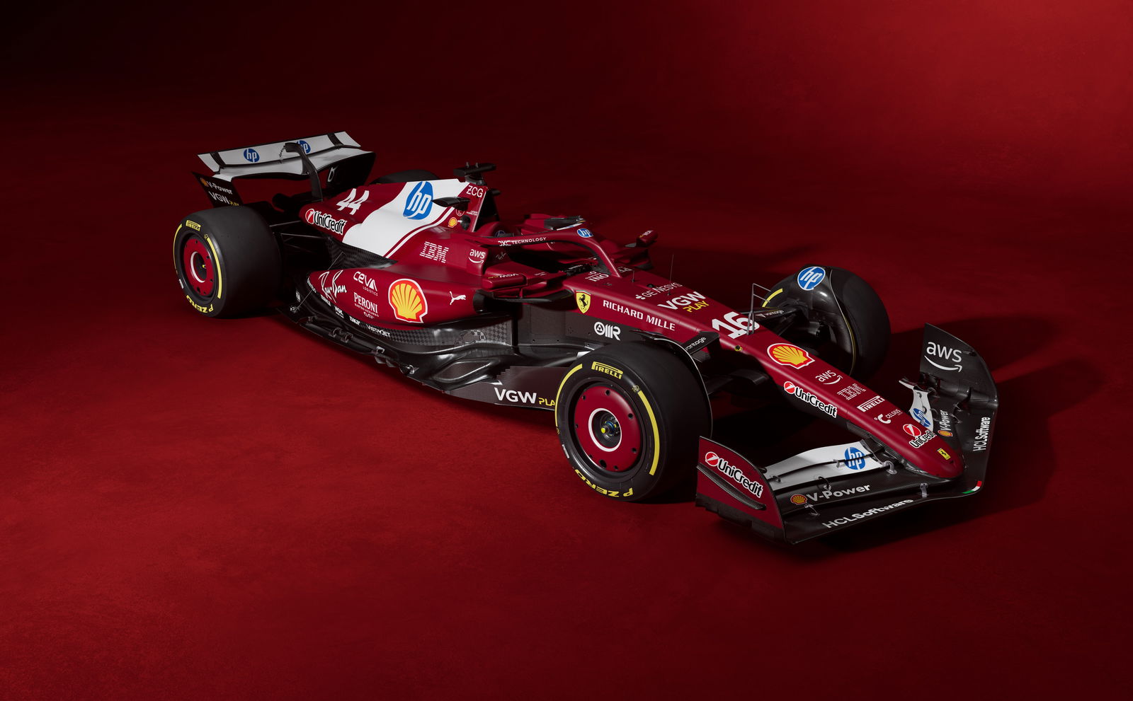 2025 Ferrari F1 car