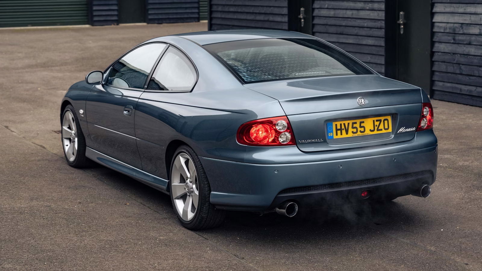 2005 Vauxhall Monaro, rear