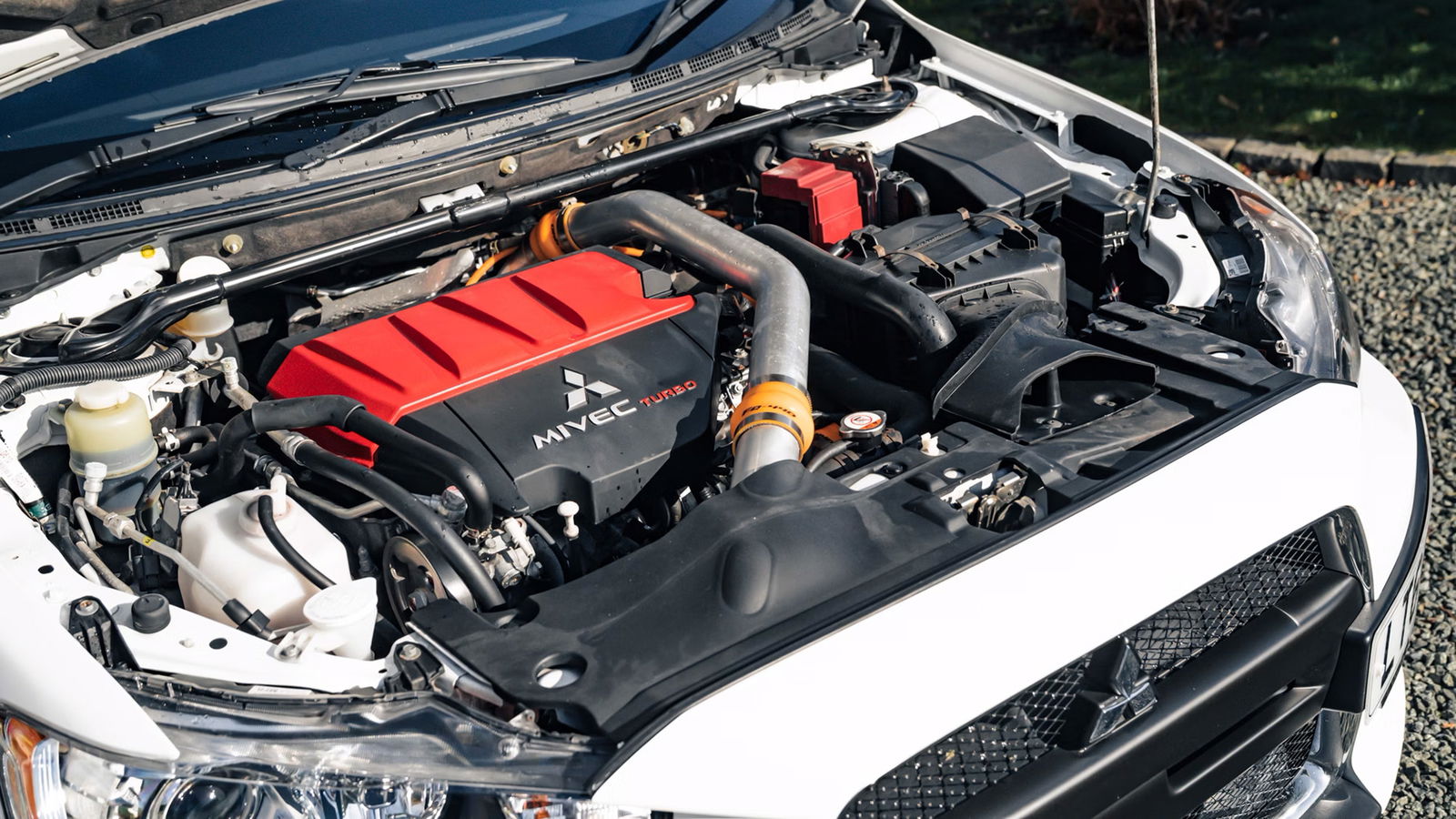 Mitsubishi Lancer Evolution X FQ-440 MR, engine