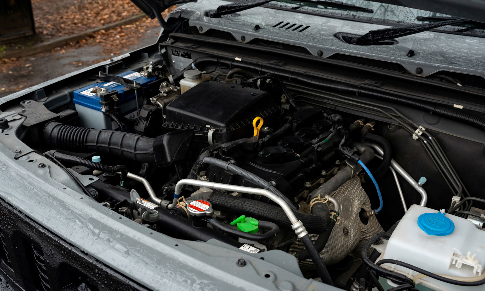 Suzuki Jimny 6x4, engine (Credit: Historics Auctioneers)