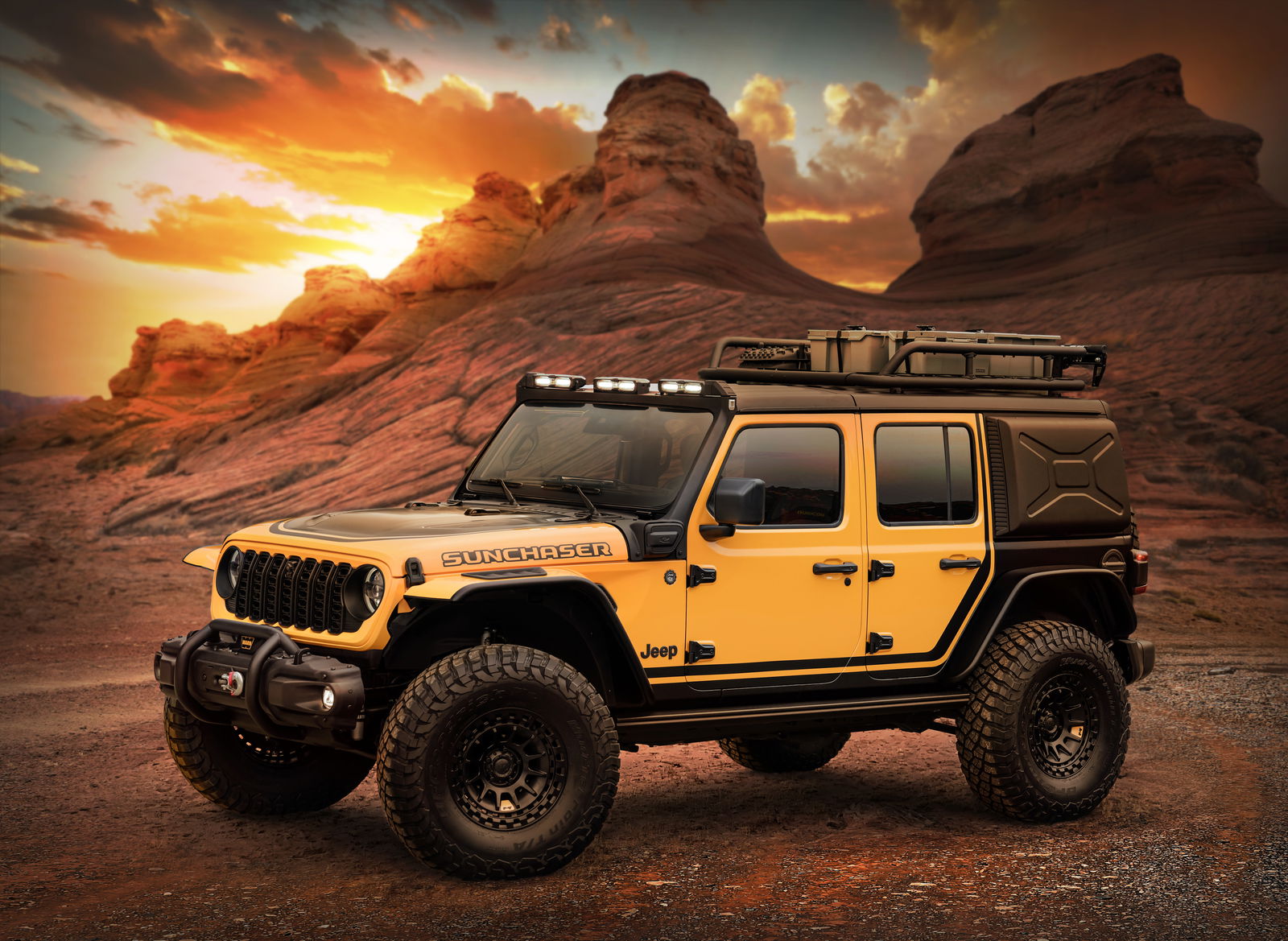 Jeep Wrangler 4xe Sunchaser concept