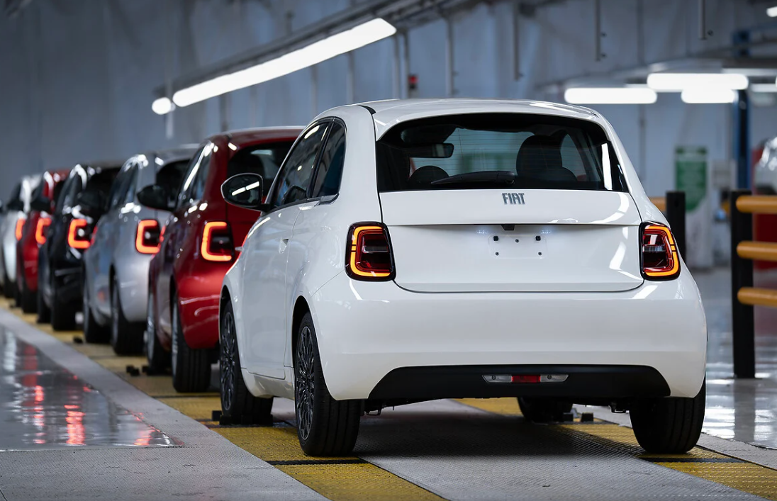 Fiat 500 Hybrid prototype - rear