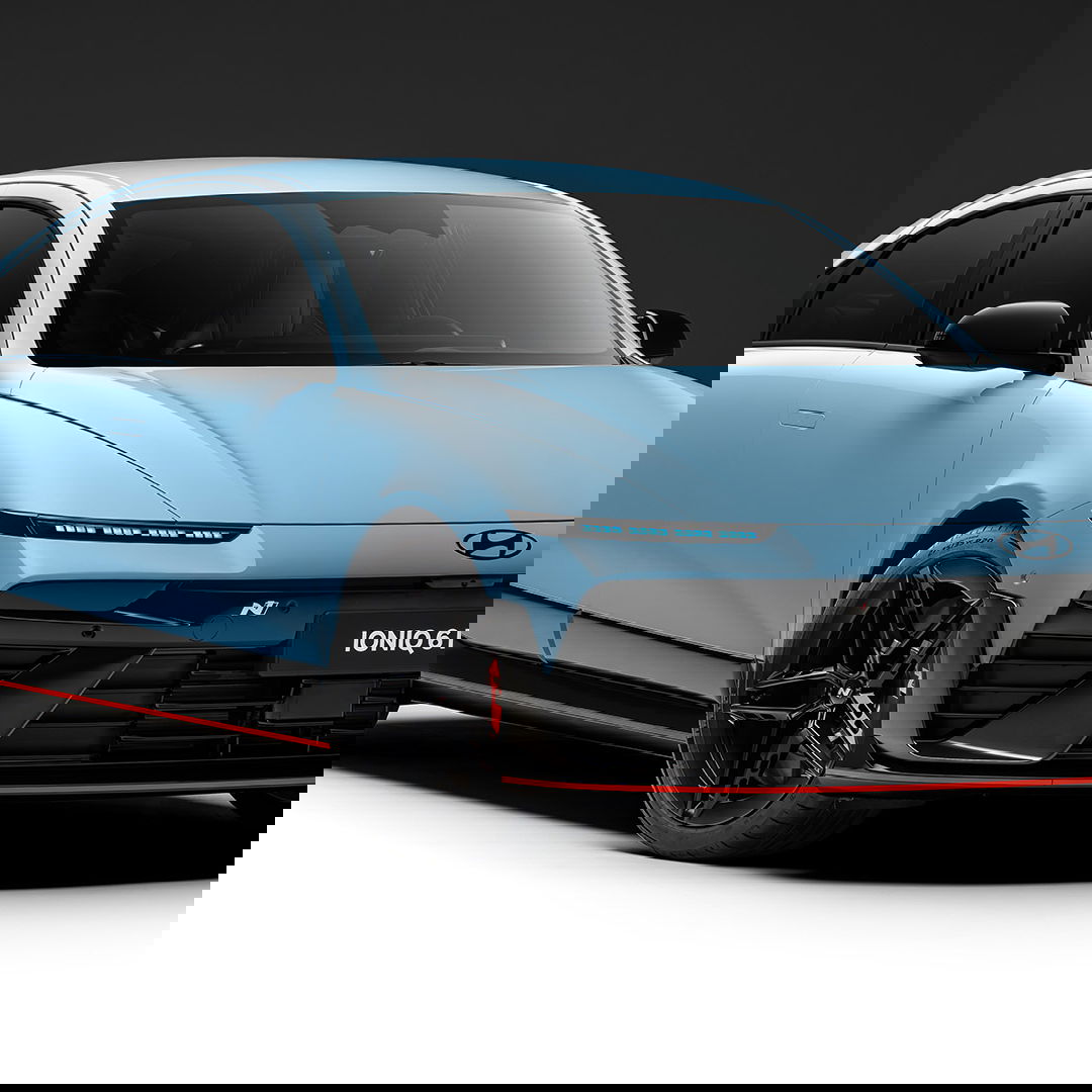 Hyundai Ioniq 6 N, front