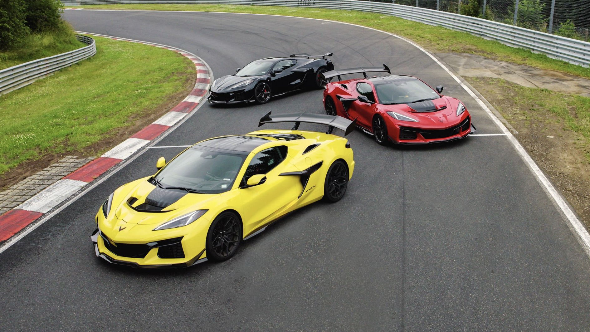Chevrolet Corvette ZR1X, ZR1 and Z06