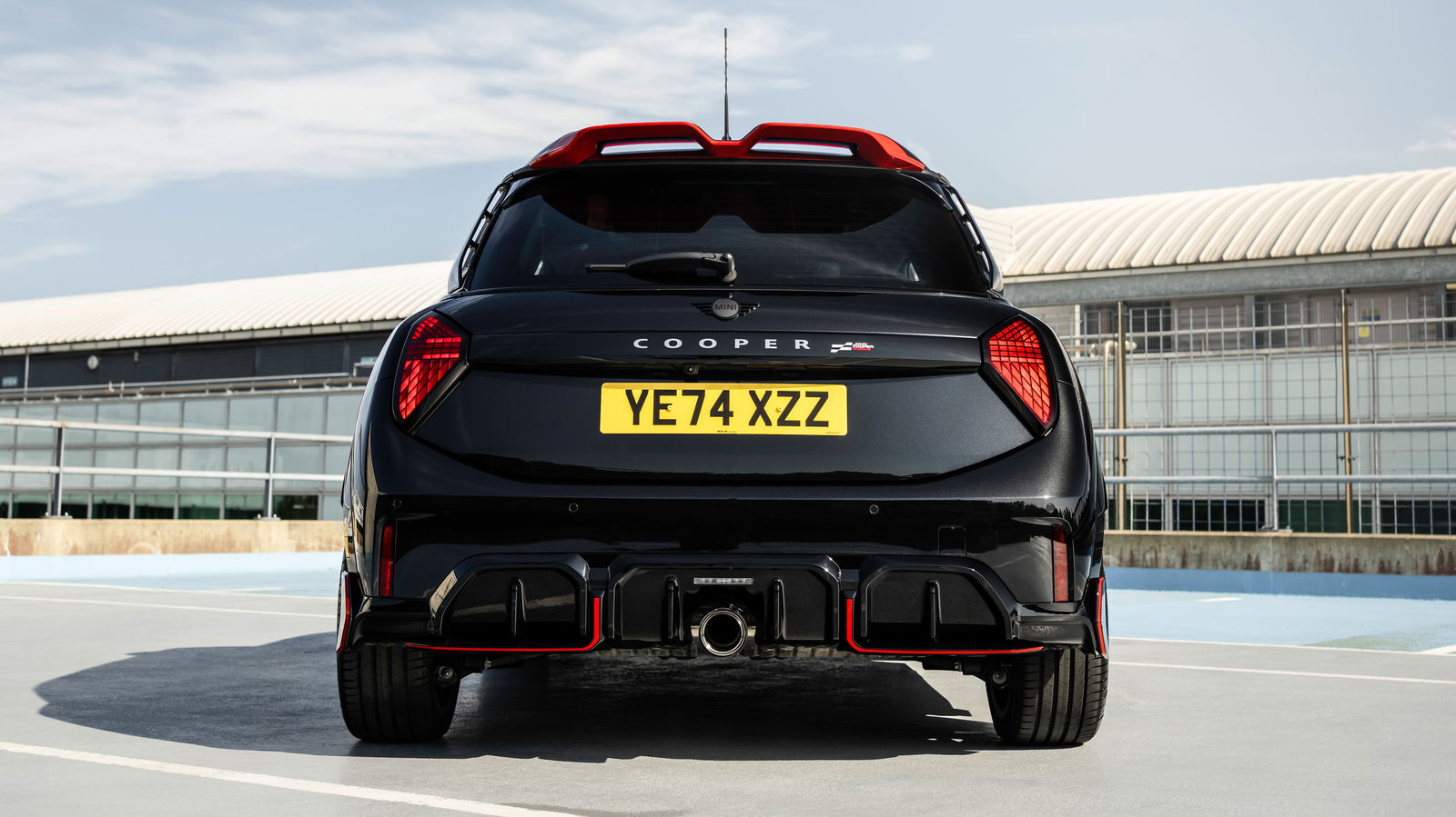 Mini JCW with Accessory Parts - rear