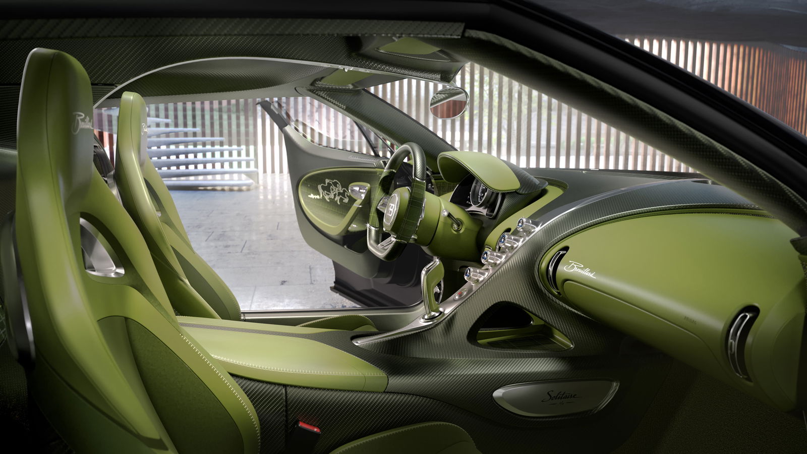 Bugatti Brouillard - interior
