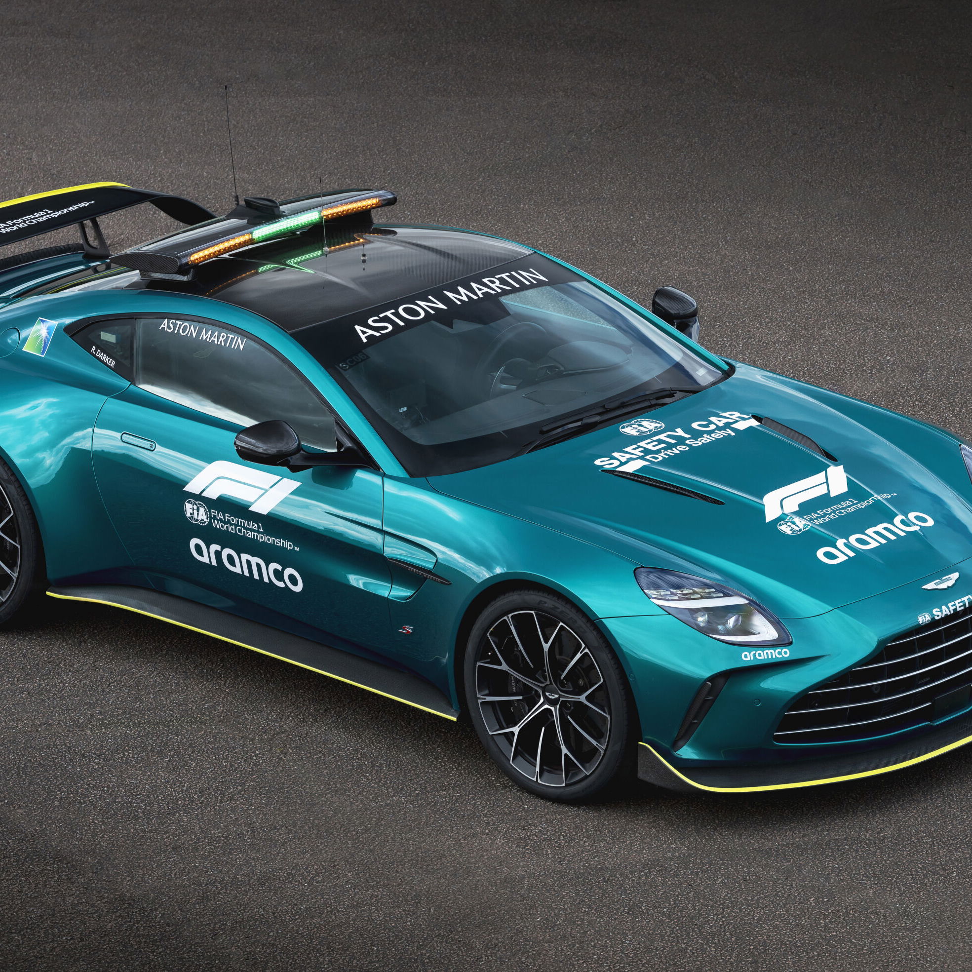 Aston Martin Vantage S safety car - front