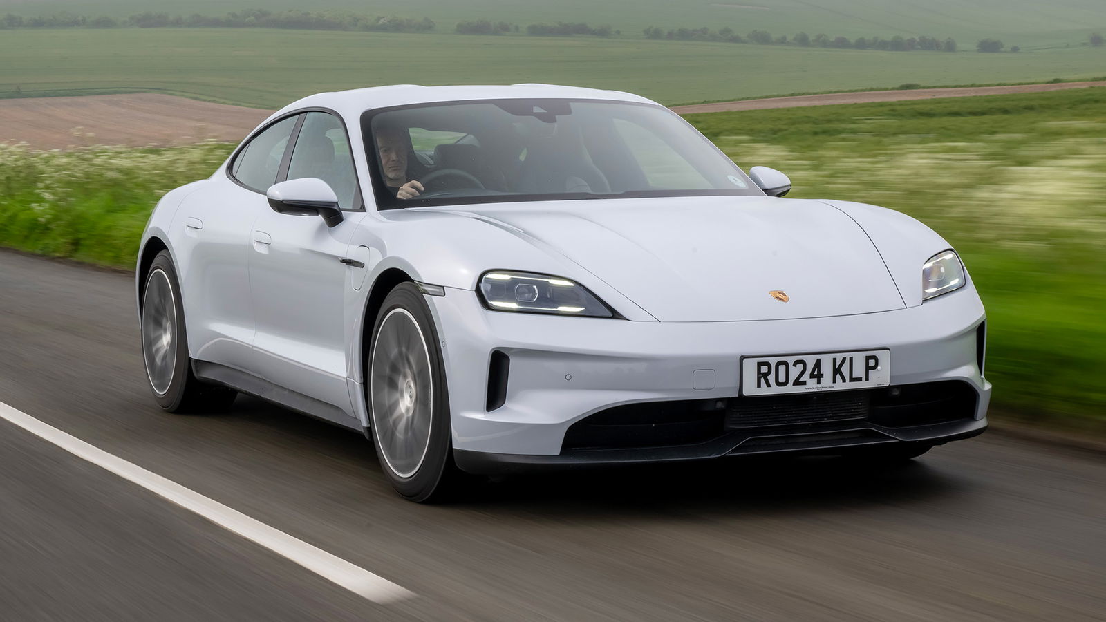 2025 Porsche Taycan, front