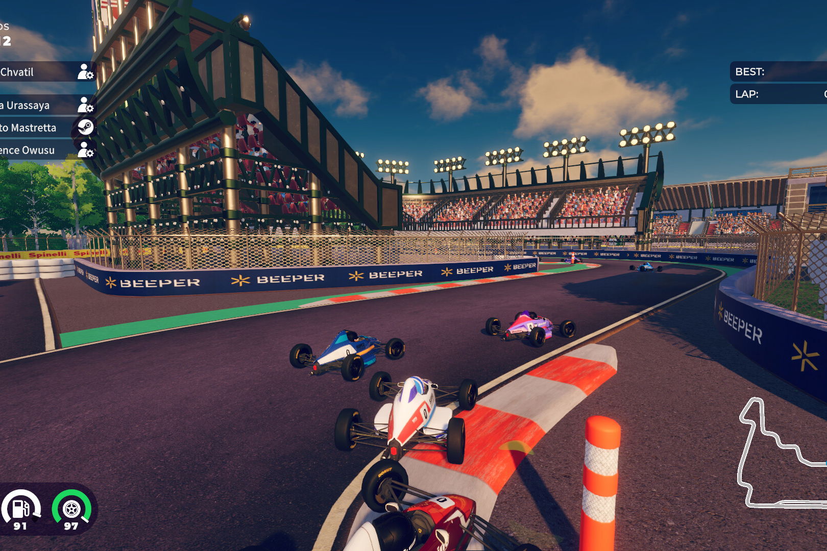 iRacing Arcade in-game screenshot