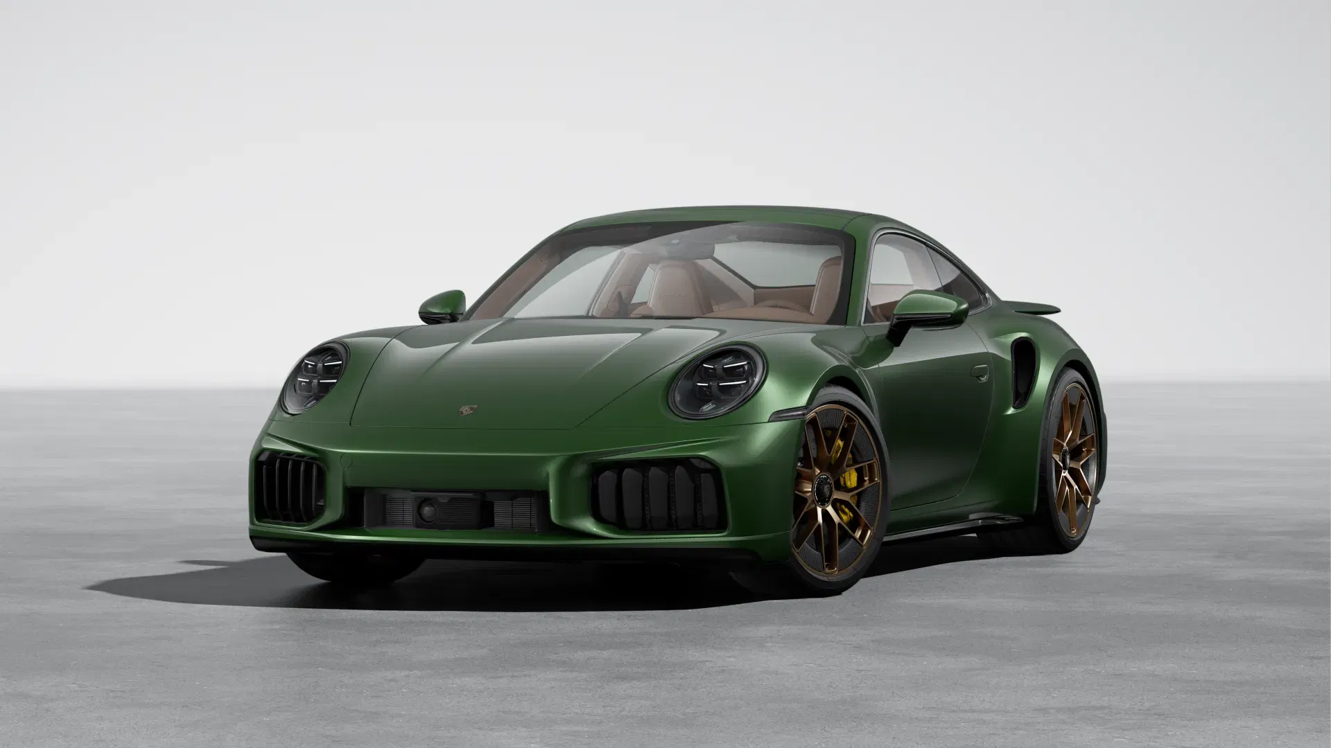 porsche turbo s green
