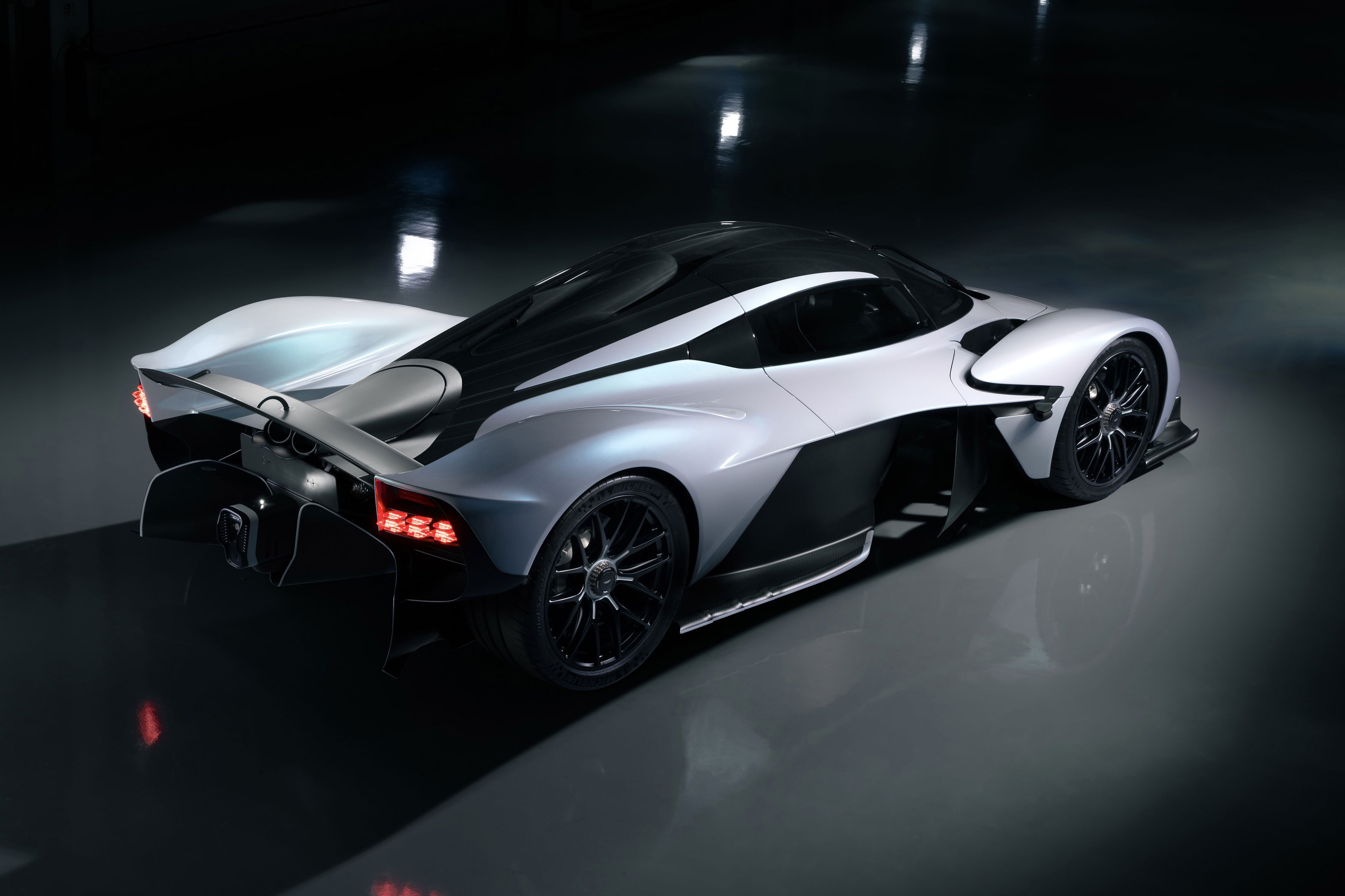 Daniel Ricciardo's Aston Martin Valkyrie - rear
