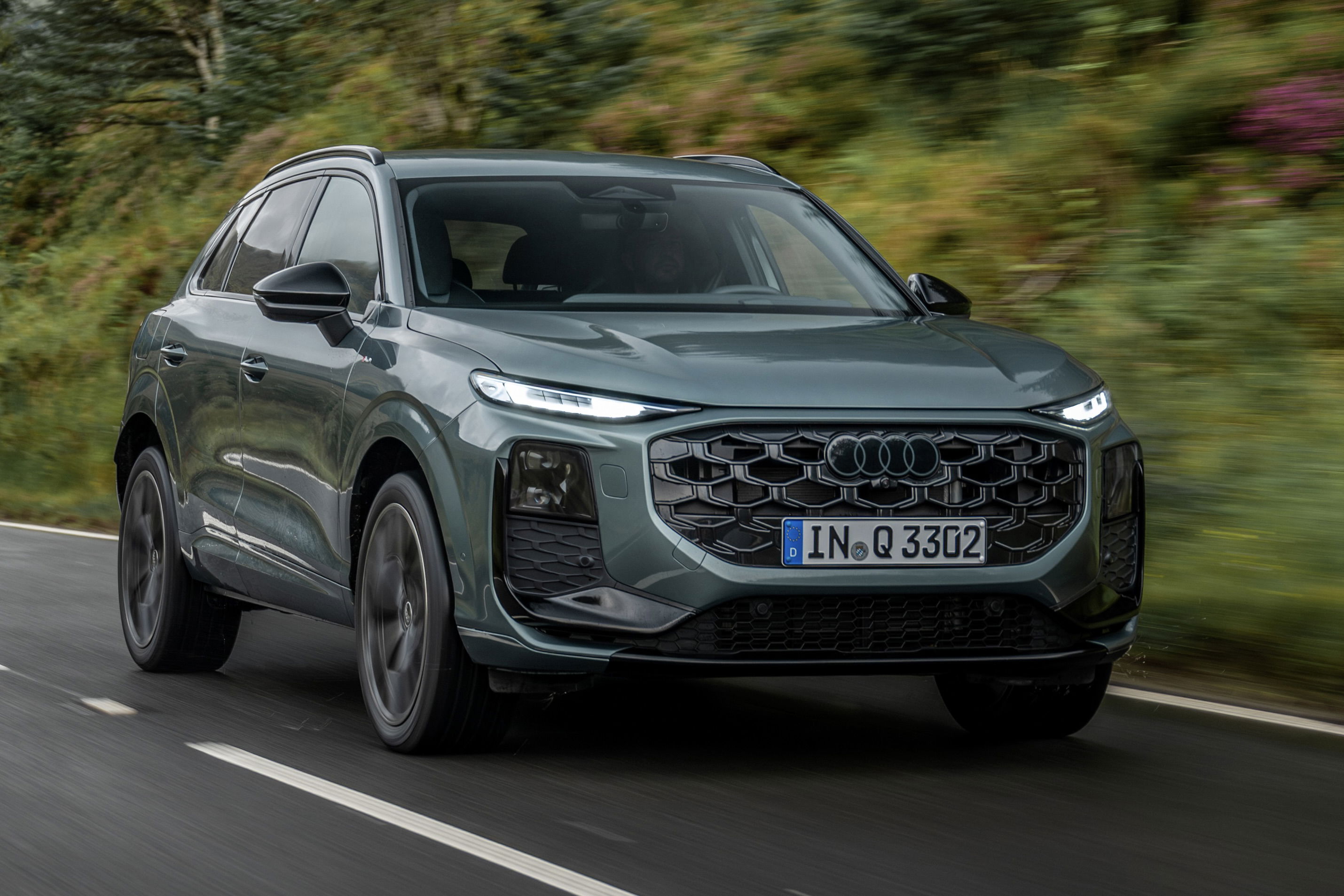 2025 Audi Q3 - front, driving