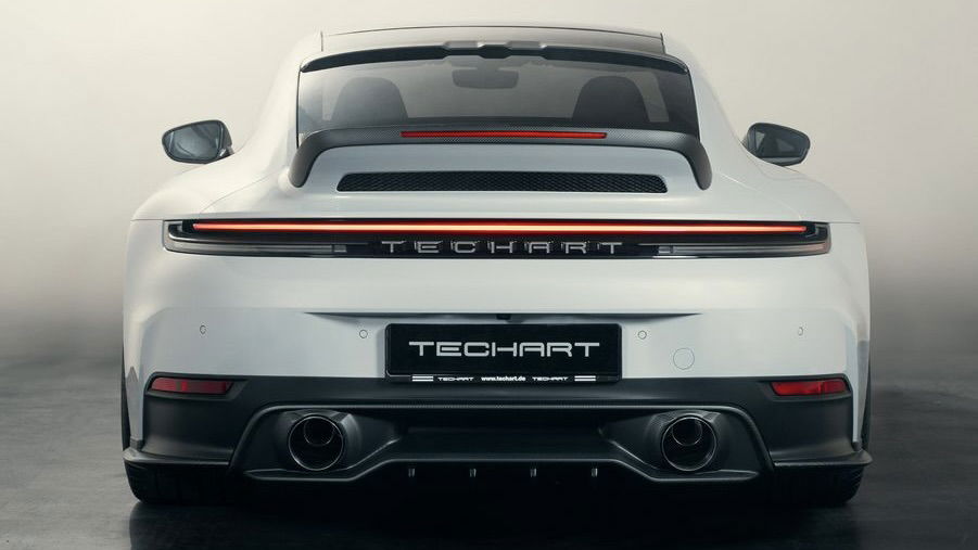 TechArt's Porsche 911 Carrera T Has A Thousand-Year-Old Gearknob