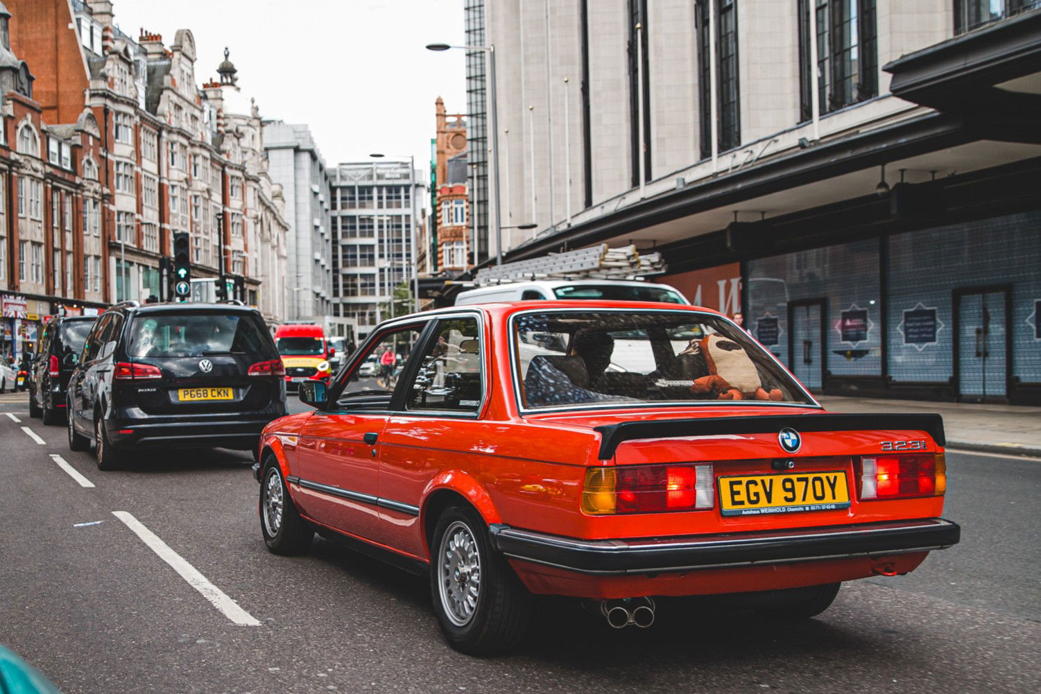 E30 323i Rear 3/4 Courtesy of @driveclassics