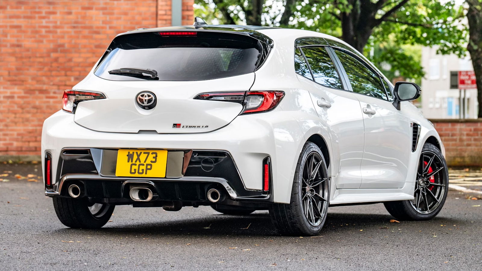 Toyota GR Corolla, rear