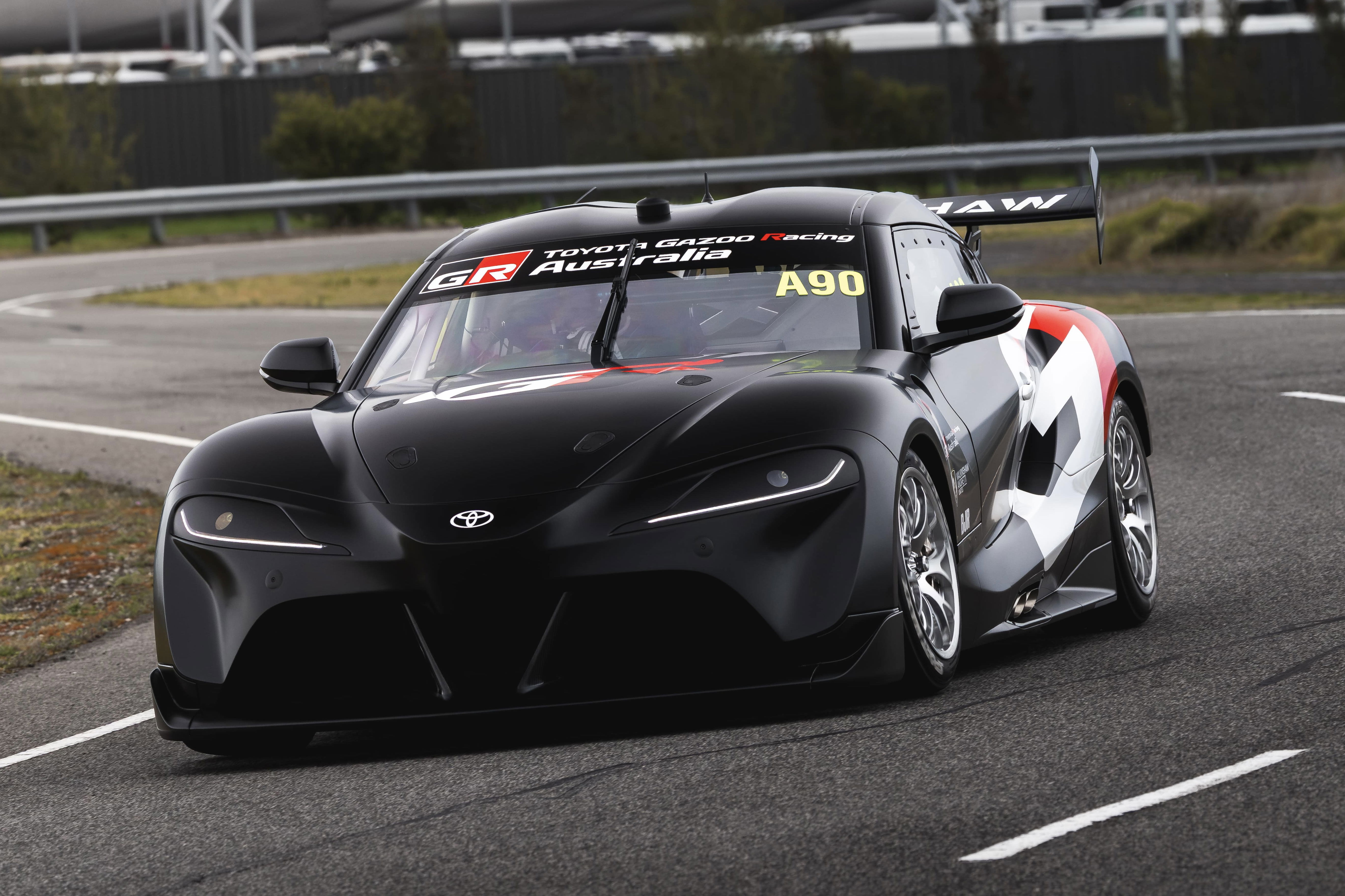 Toyota GR Supra Supercar - front