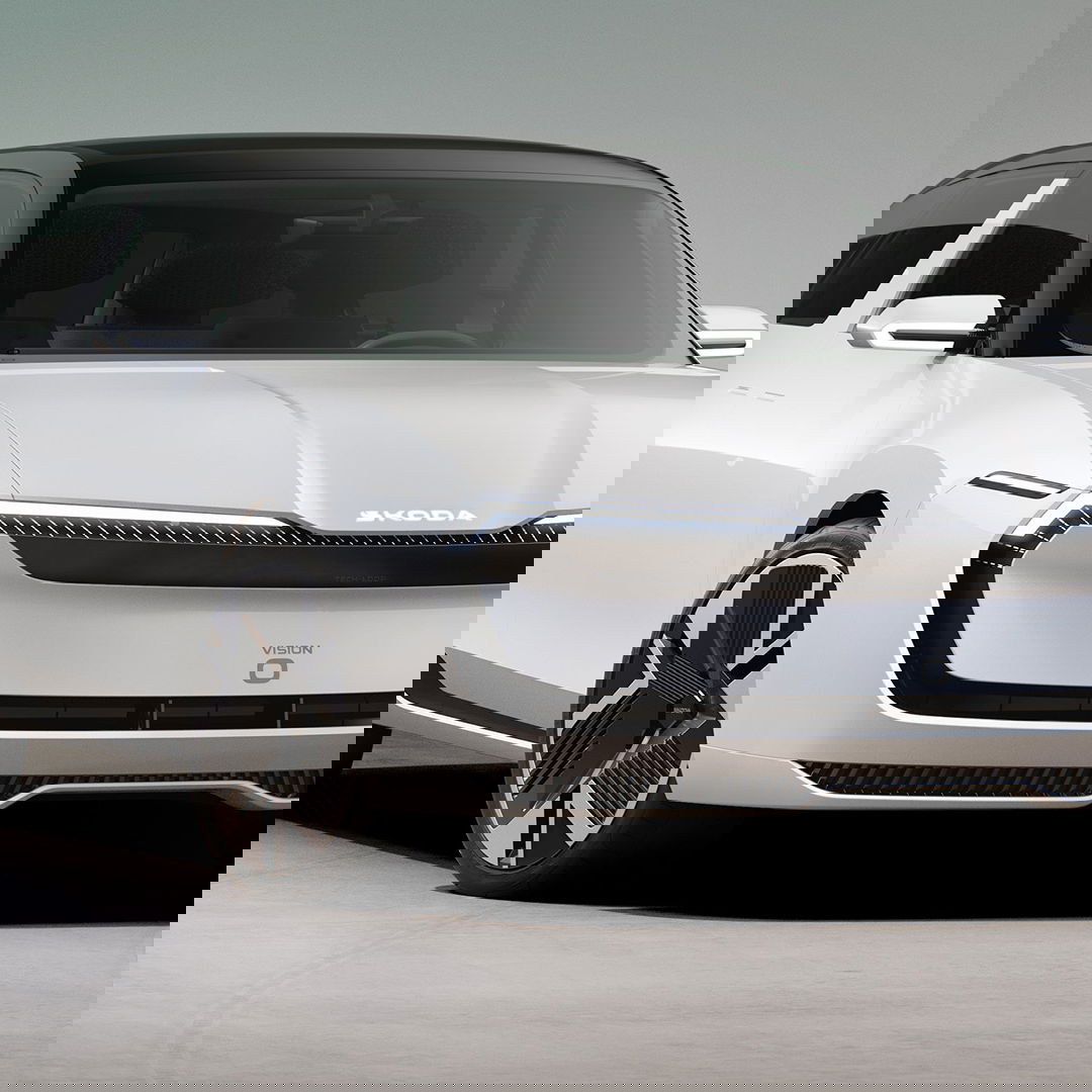 Skoda Vision O, front