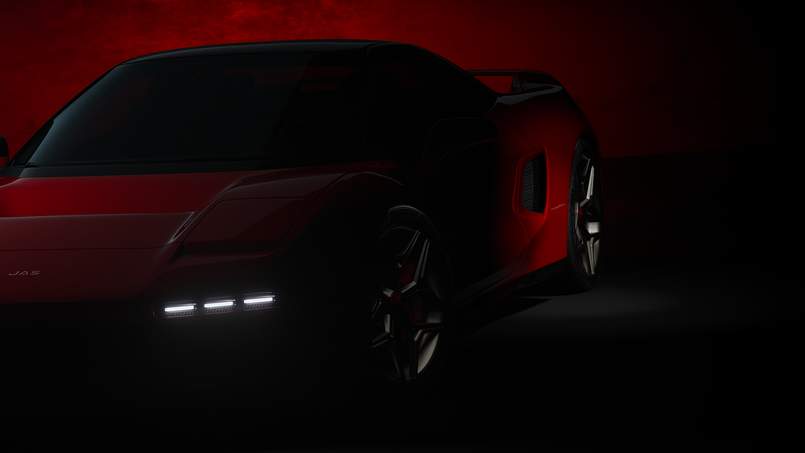 JAS Motorsport NSX teaser - front