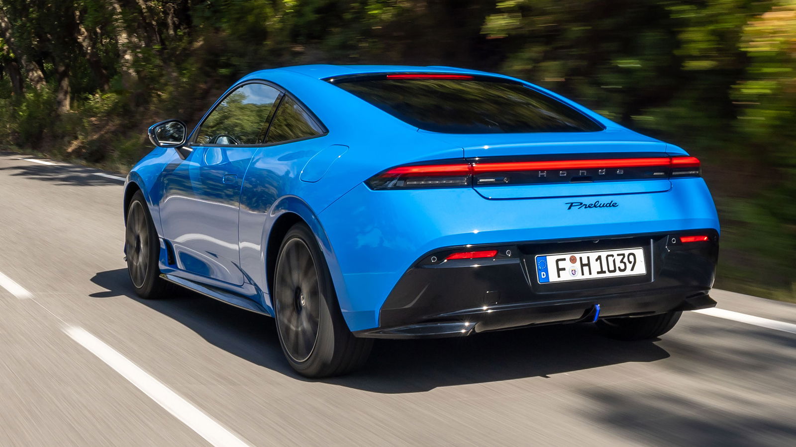 2025 Honda Prelude, rear