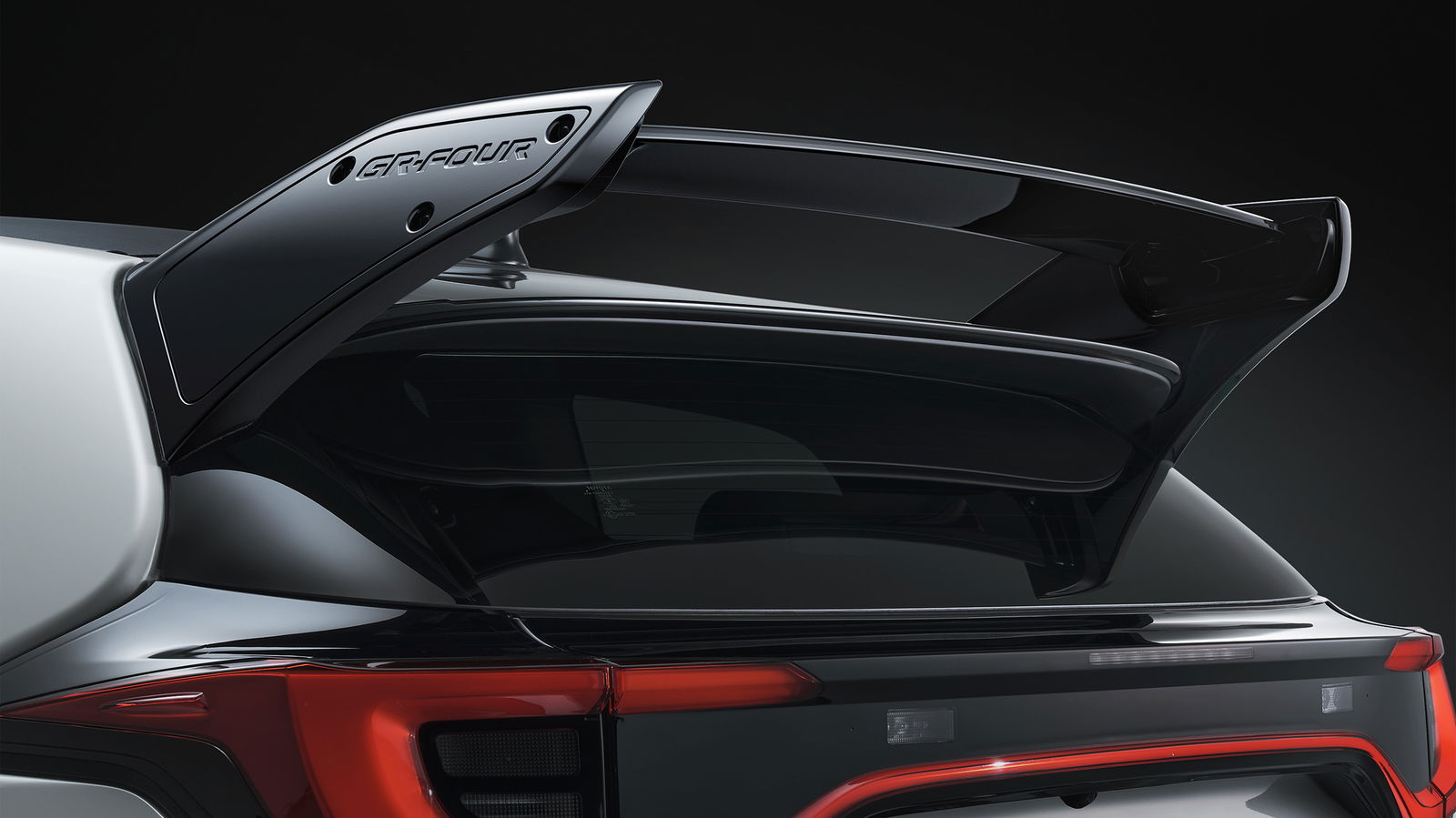 Toyota GR Yaris Aero Performance - spoiler detail