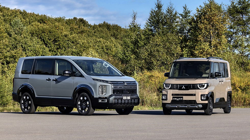 Mitsubishi Delica prototype and Delica Mini